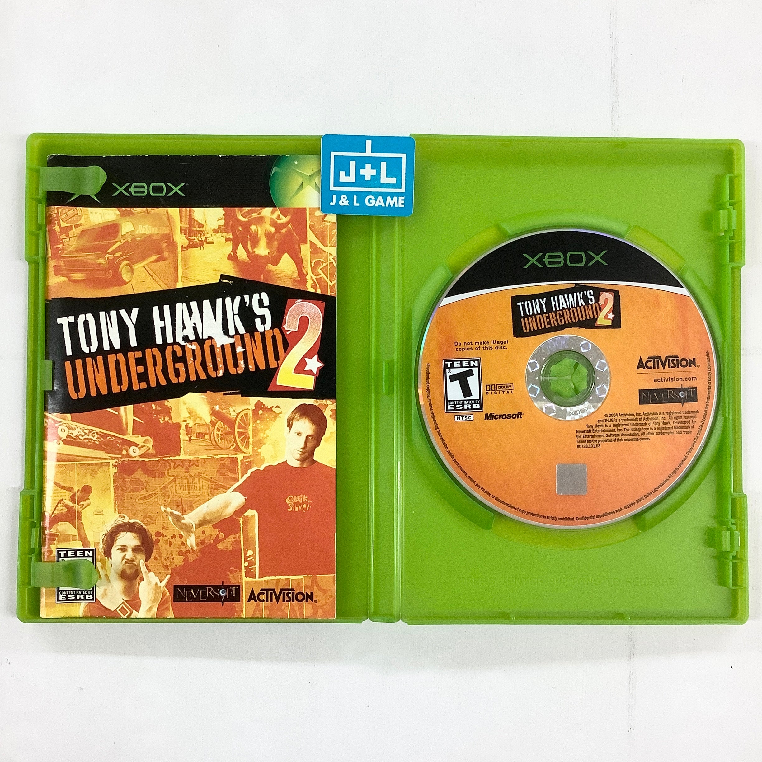 Tony Hawk's Underground 2 - (XB) Xbox [Pre-Owned] Video Games Activision   