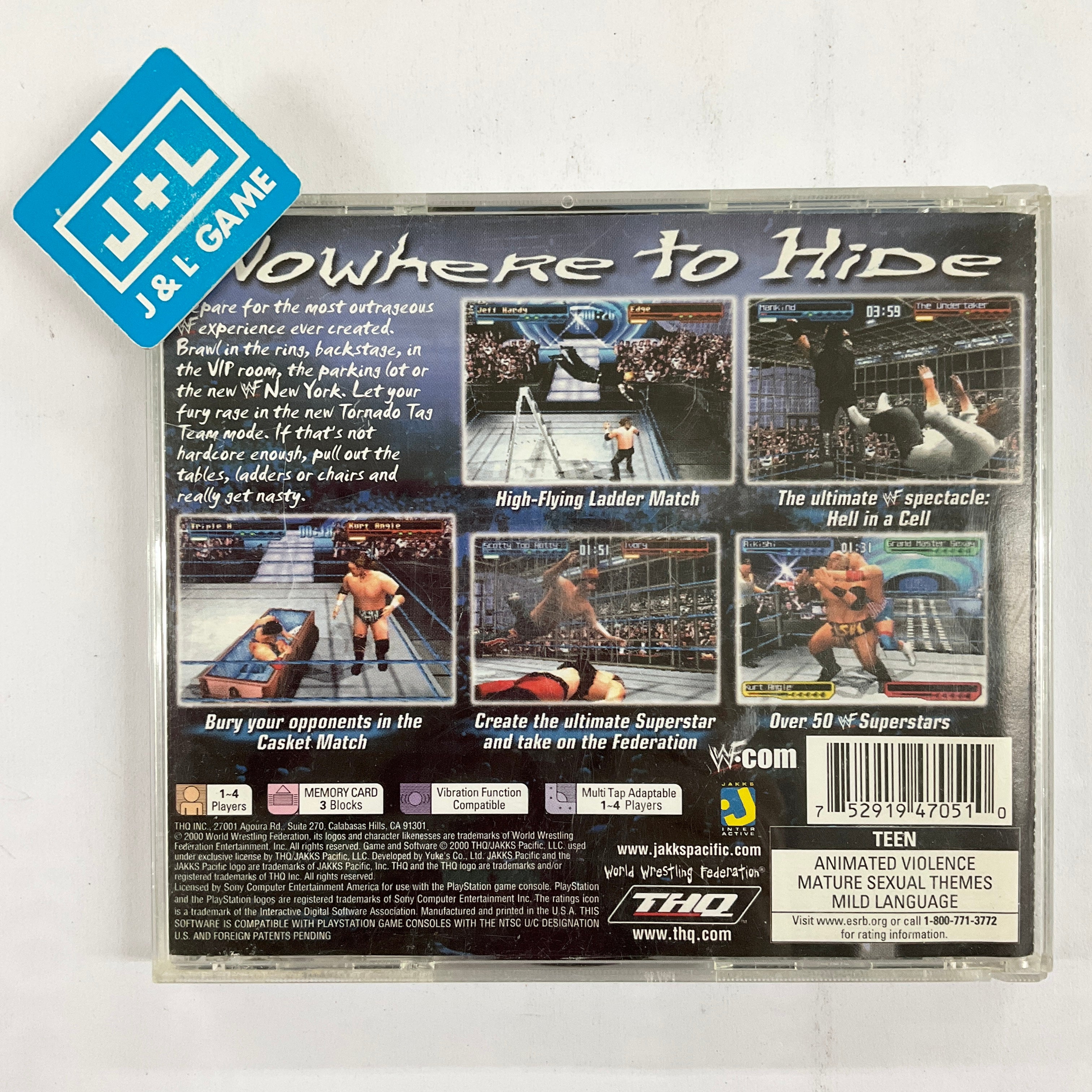 WWF SmackDown! 2: Know Your Role - (PS1) PlayStation 1 [Pre-Owned] Video Games THQ   