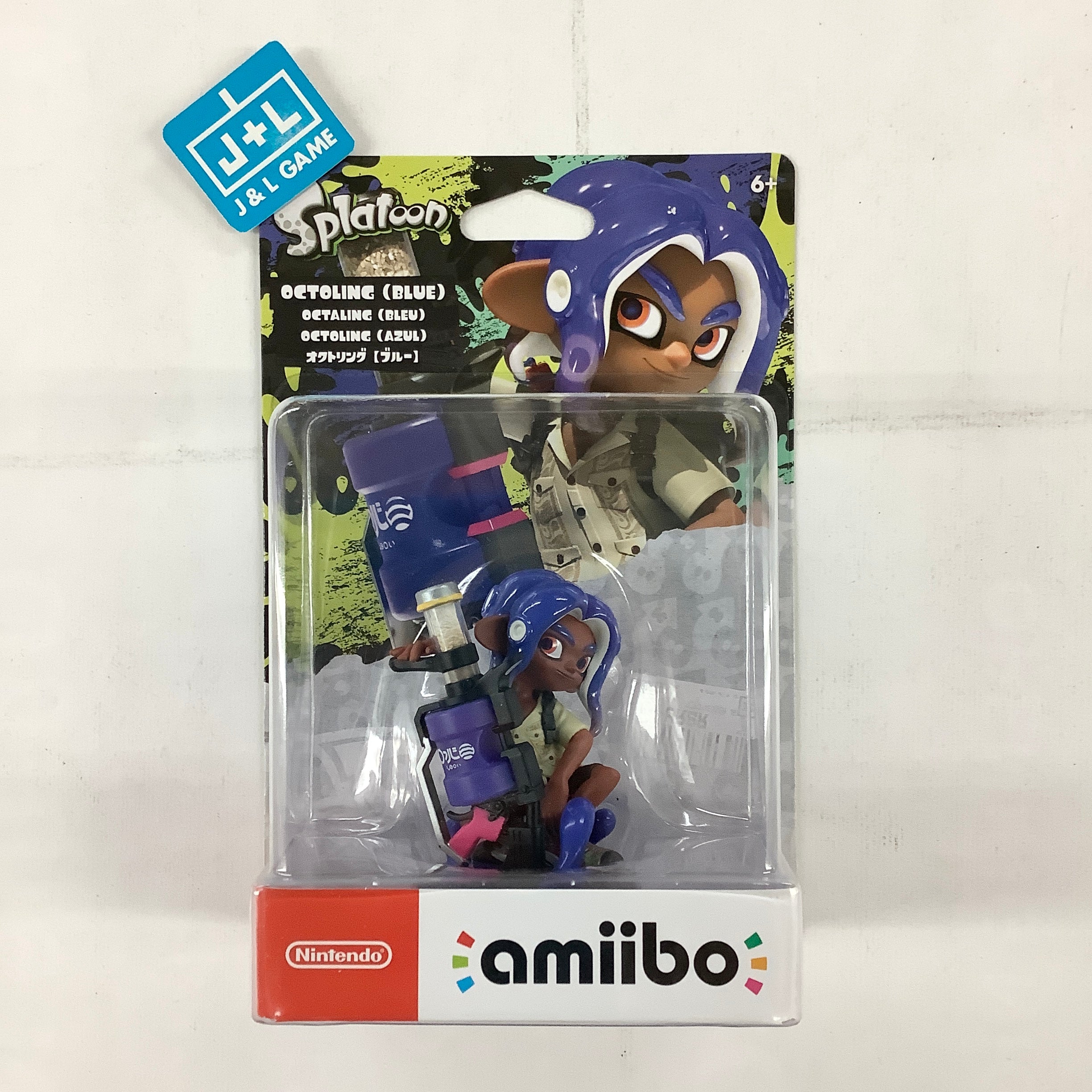 Octoling (Blue) (Splatoon Series) - Nintendo Switch Amiibo Amiibo Nintendo   