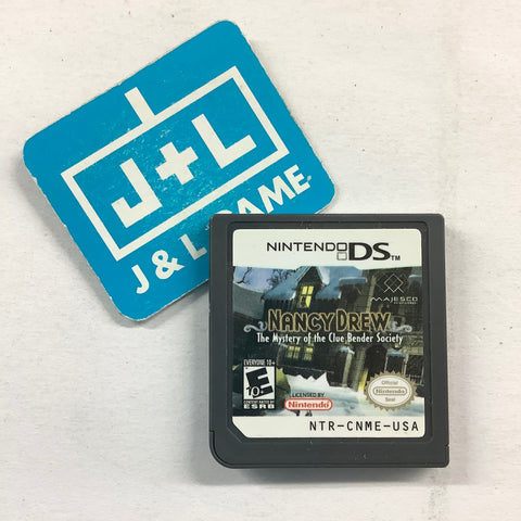 Nancy Drew: The Mystery of the Clue Bender Society - (NDS) Nintendo DS [Pre-Owned] Video Games Majesco   