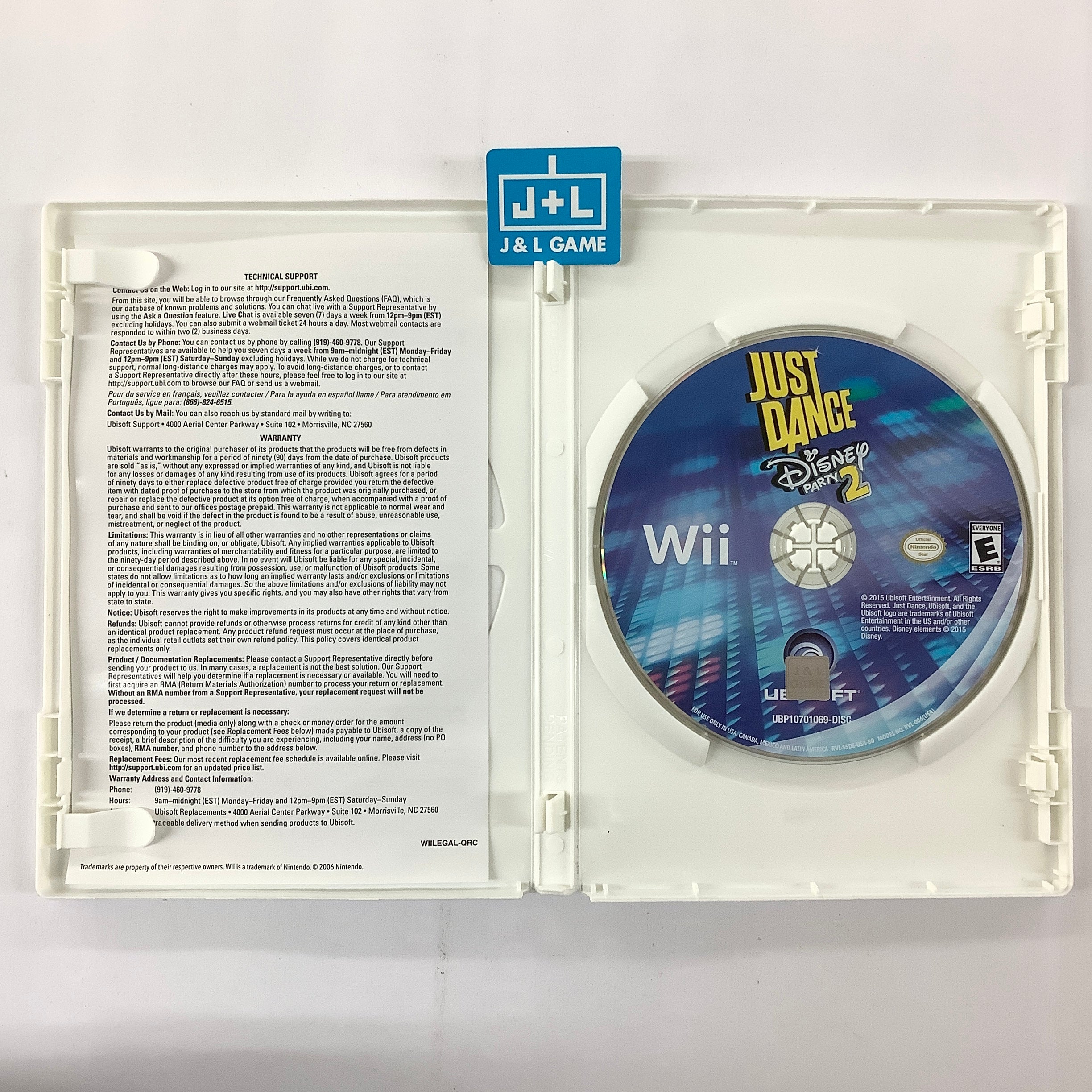 Just Dance: Disney Party 2 - Nintendo Wii [Pre-Owned] Video Games Ubisoft   