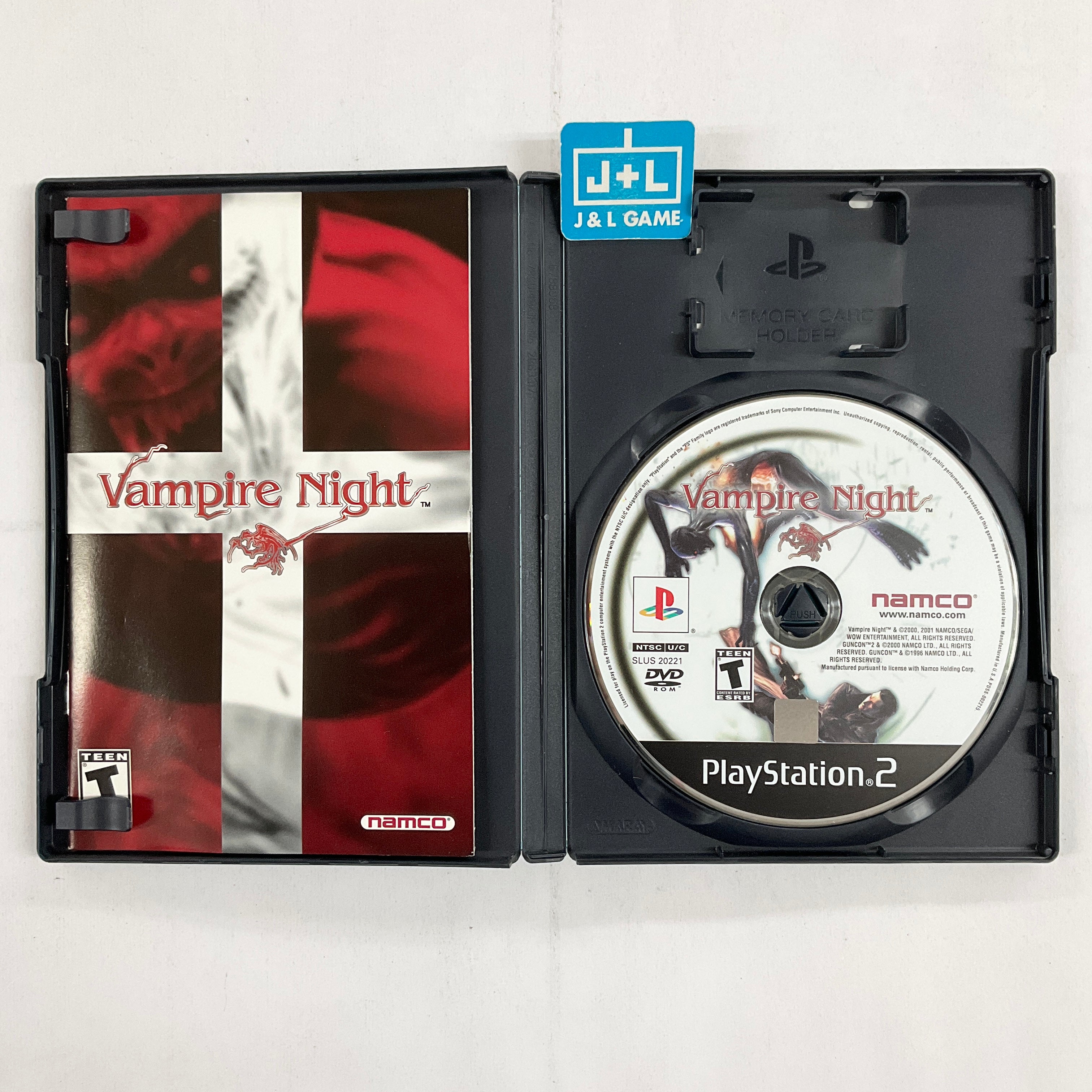 Vampire Night - (PS2) PlayStation 2 [Pre-Owned] Video Games Namco   