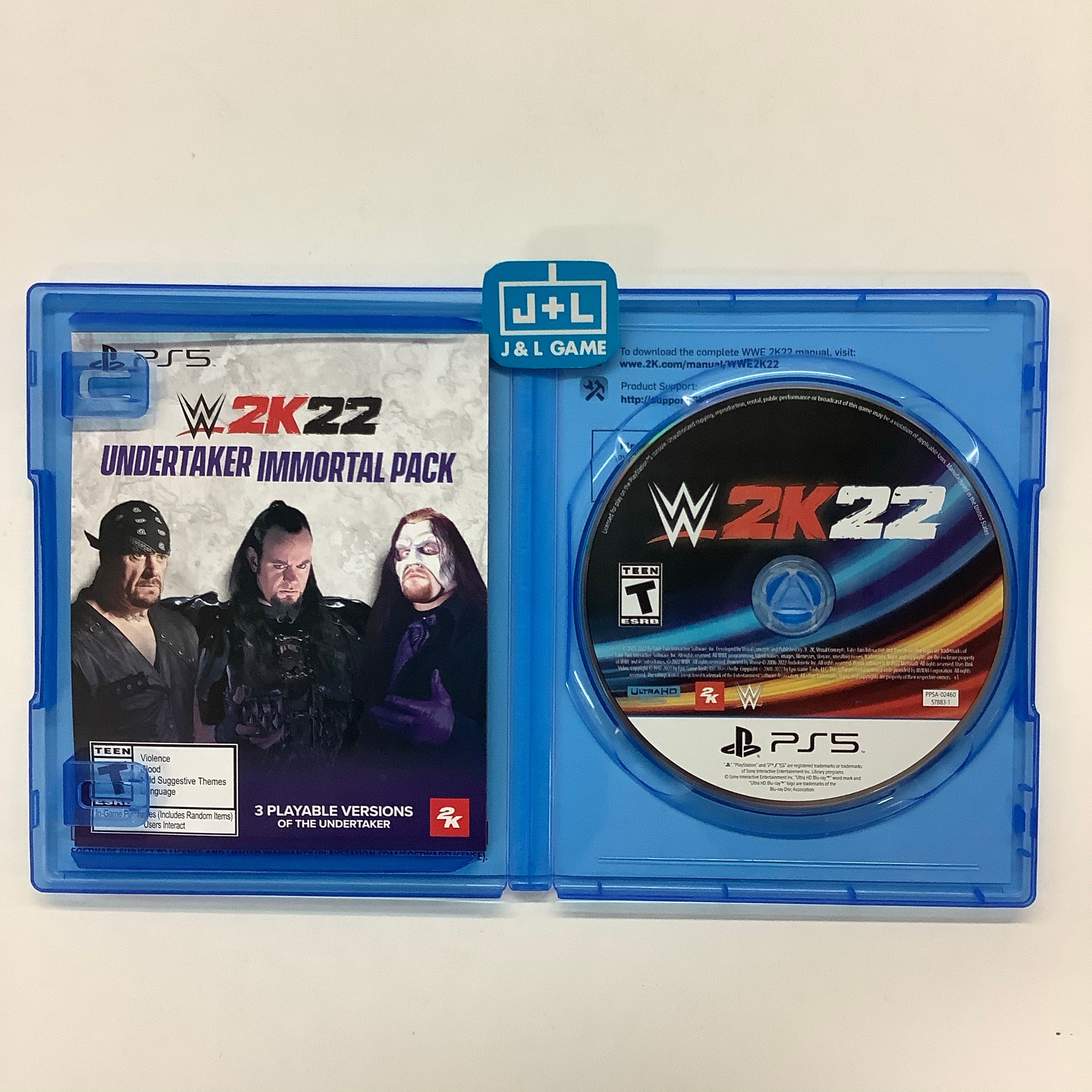 WWE 2K22 - (PS5) PlayStation 5 [UNBOXING] Video Games 2K   