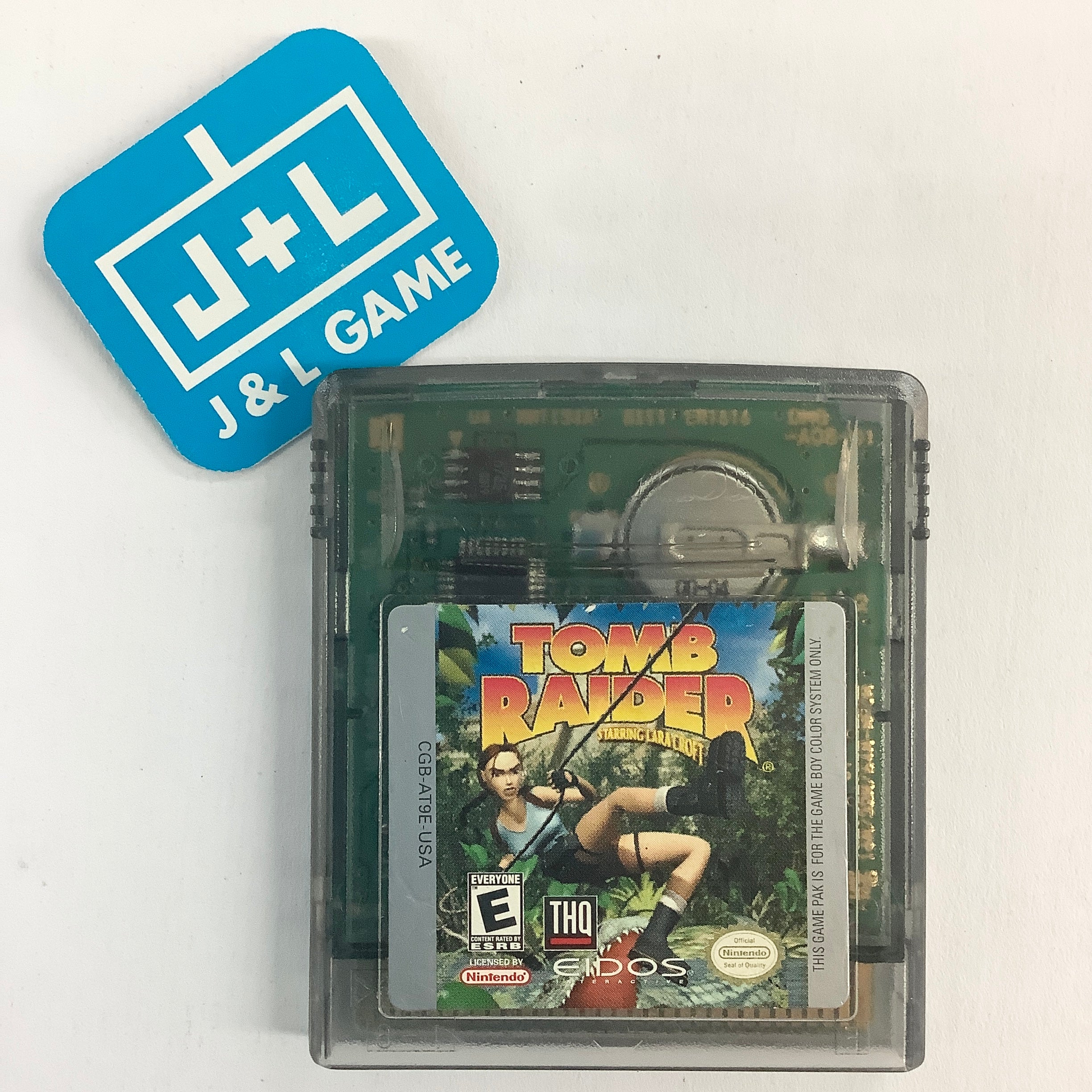 Tomb Raider Starring Lara Croft - (GBC) Game Boy Color [Pre-Owned] Video Games THQ   