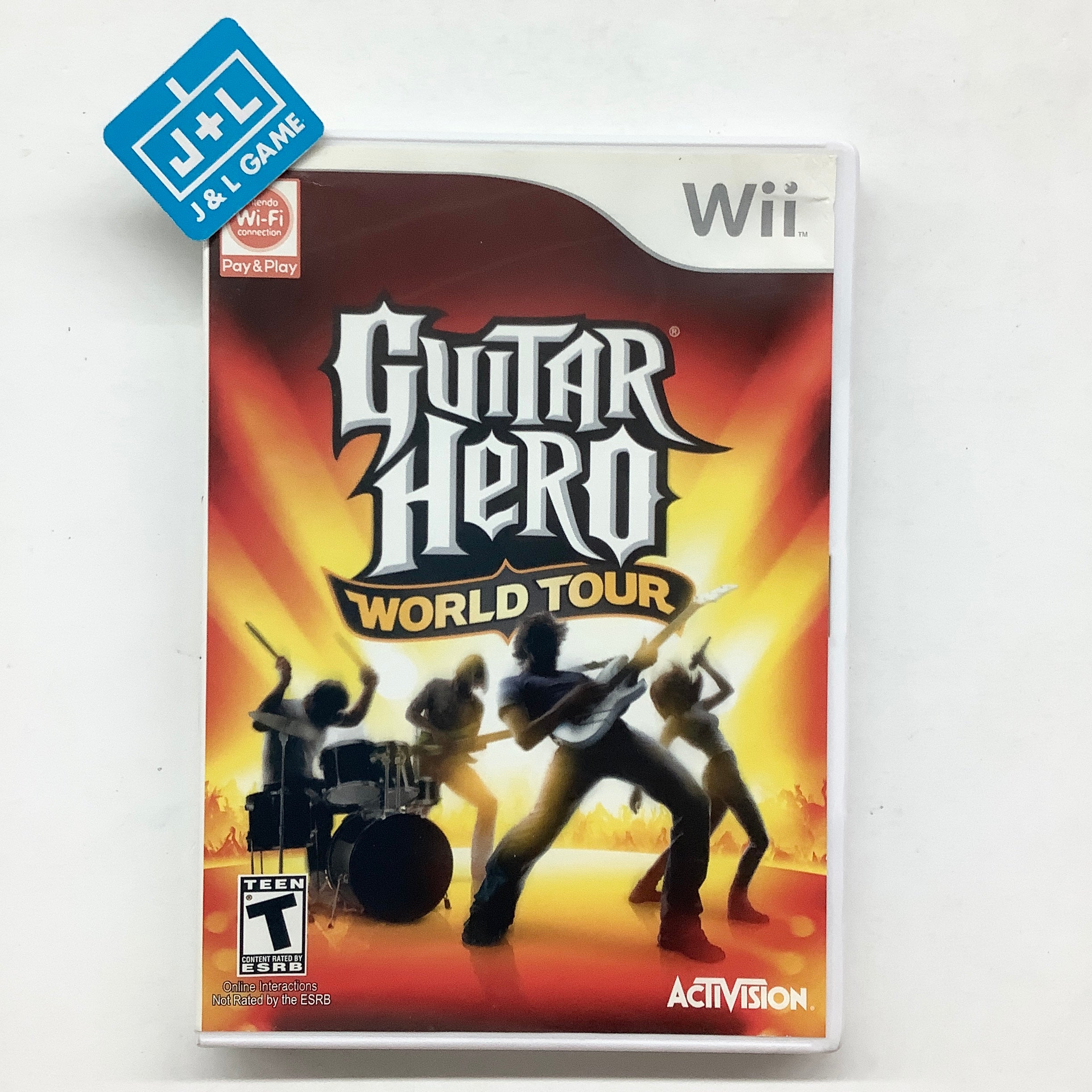 Guitar Hero World Tour Nintendo Wii Pre Owned J L Game