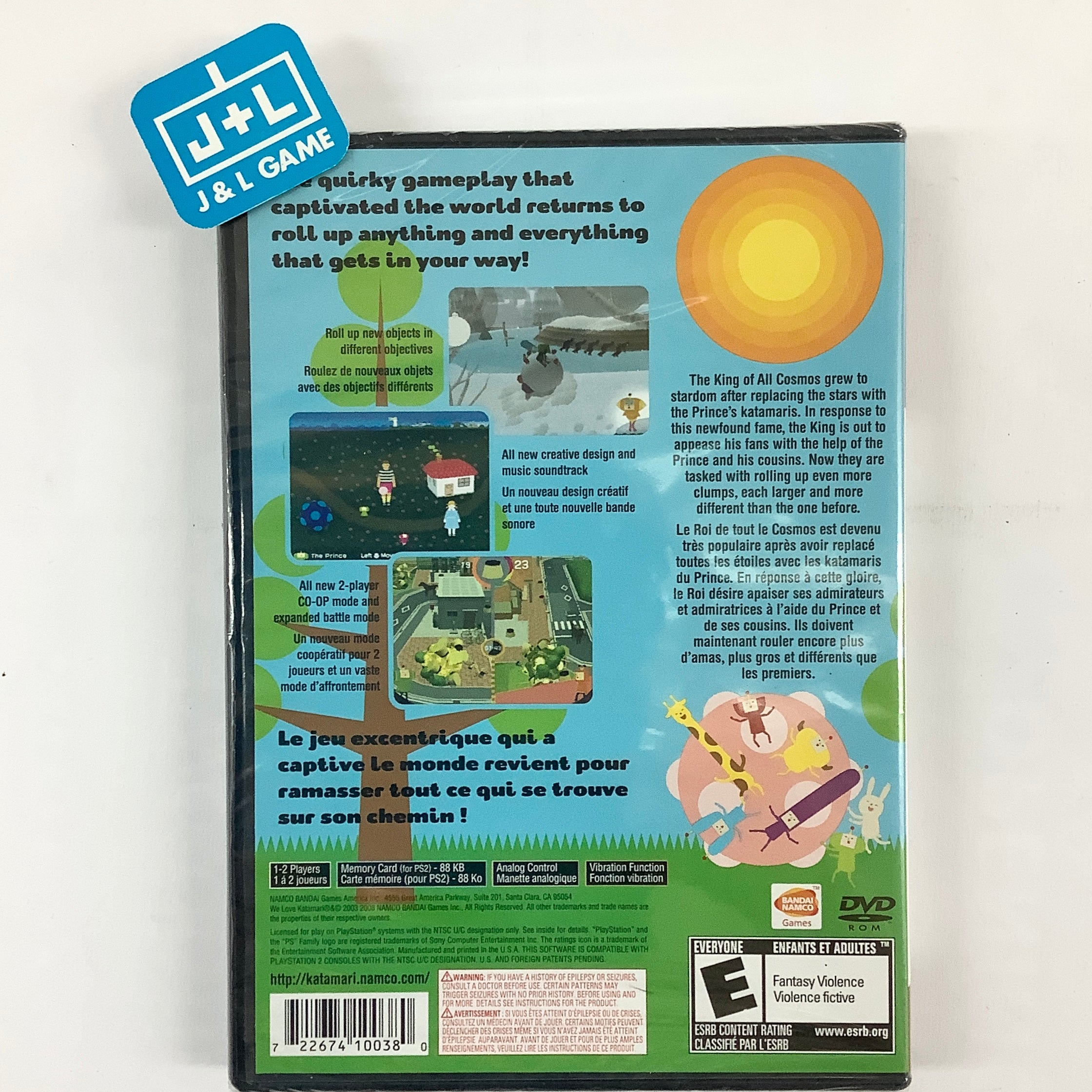 We Love Katamari (Greatest Hits) - (PS2) PlayStation 2 Video Games BANDAI NAMCO Entertainment   