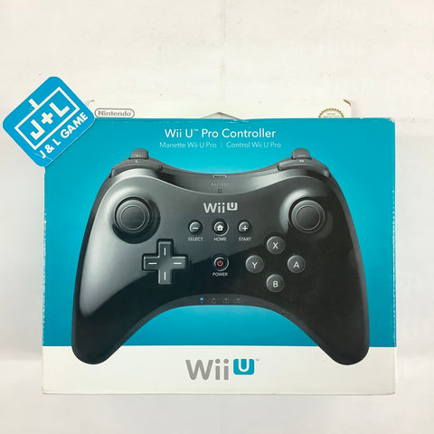 Nintendo Wii U Pro Controller (Black) - Nintendo Wii U Accessories Nintendo   