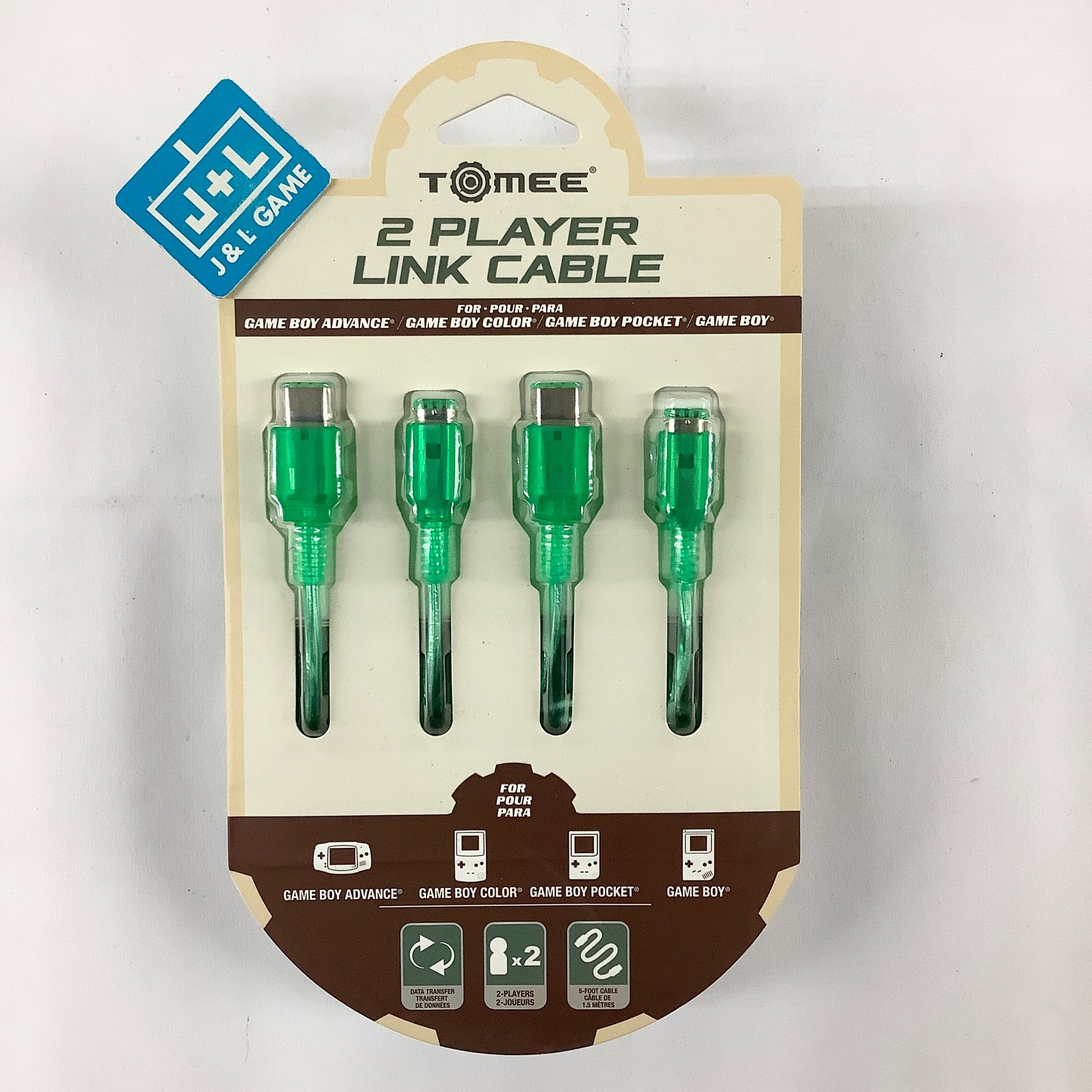 Tomee Player Link Cable (GBC) Game Boy Color J&L Game