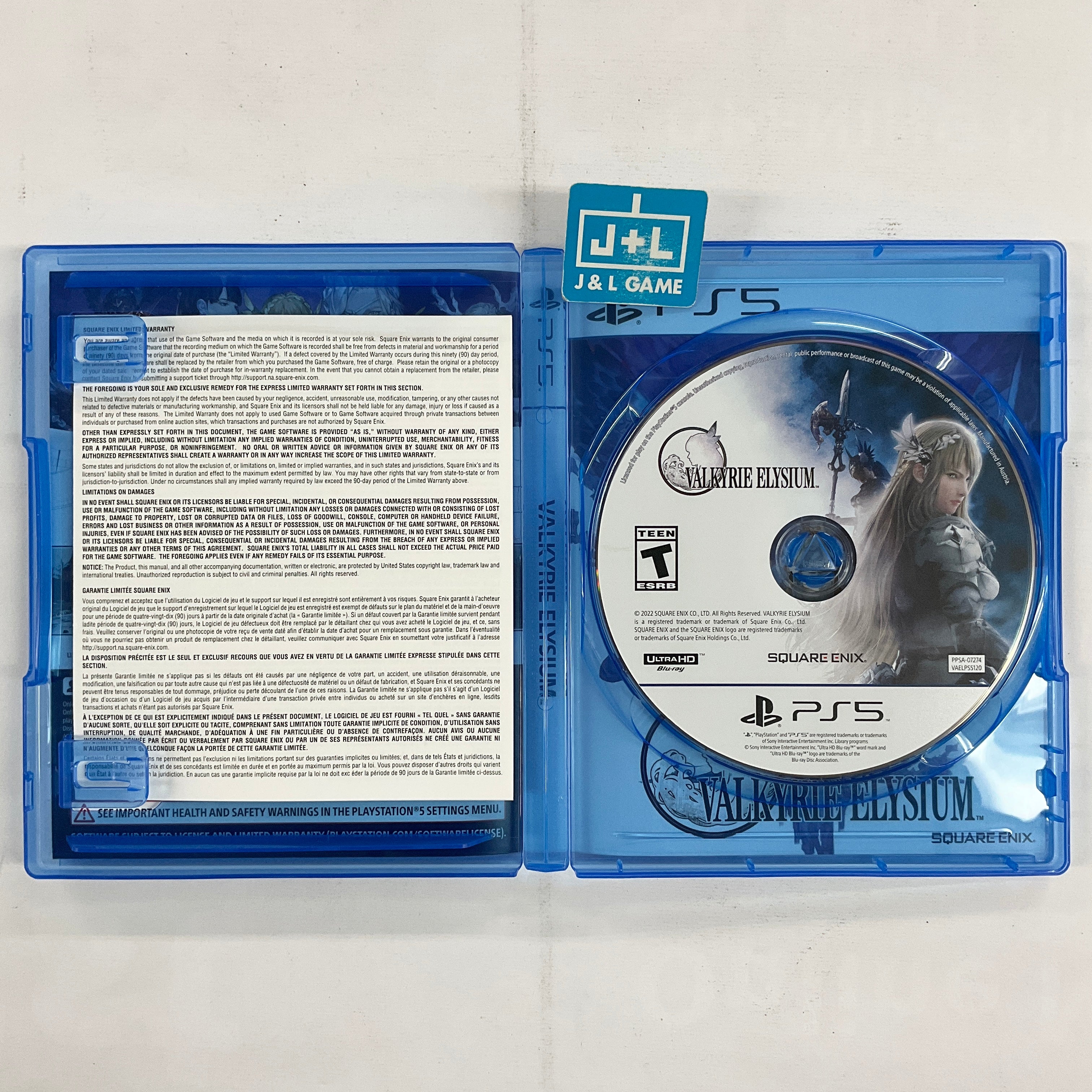 Valkyrie Elysium - (PS5) PlayStation 5 [UNBOXING] Video Games Square Enix   