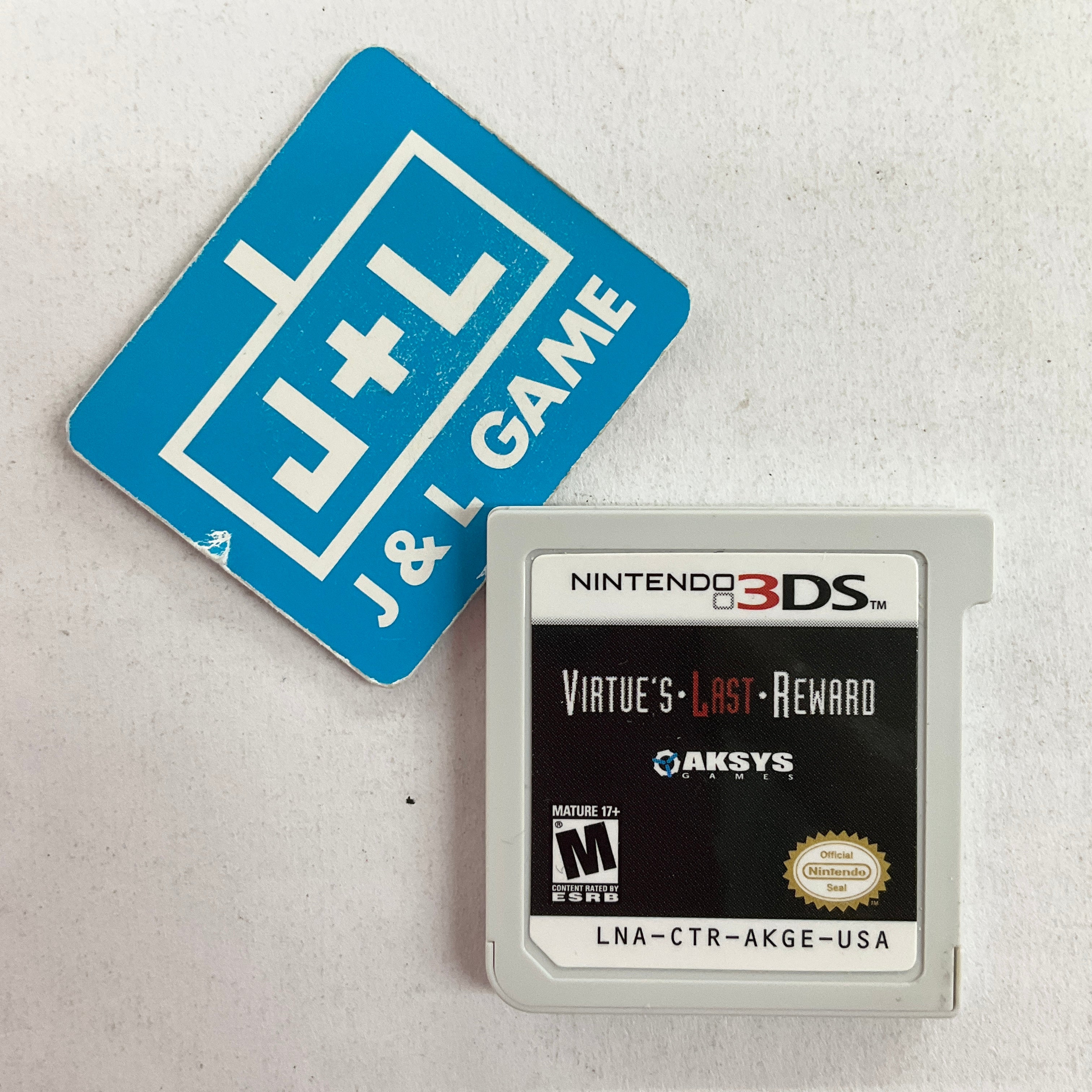 Zero Escape: Virtue's Last Reward - Nintendo 3DS [Pre-Owned] Video Games Aksys Games   