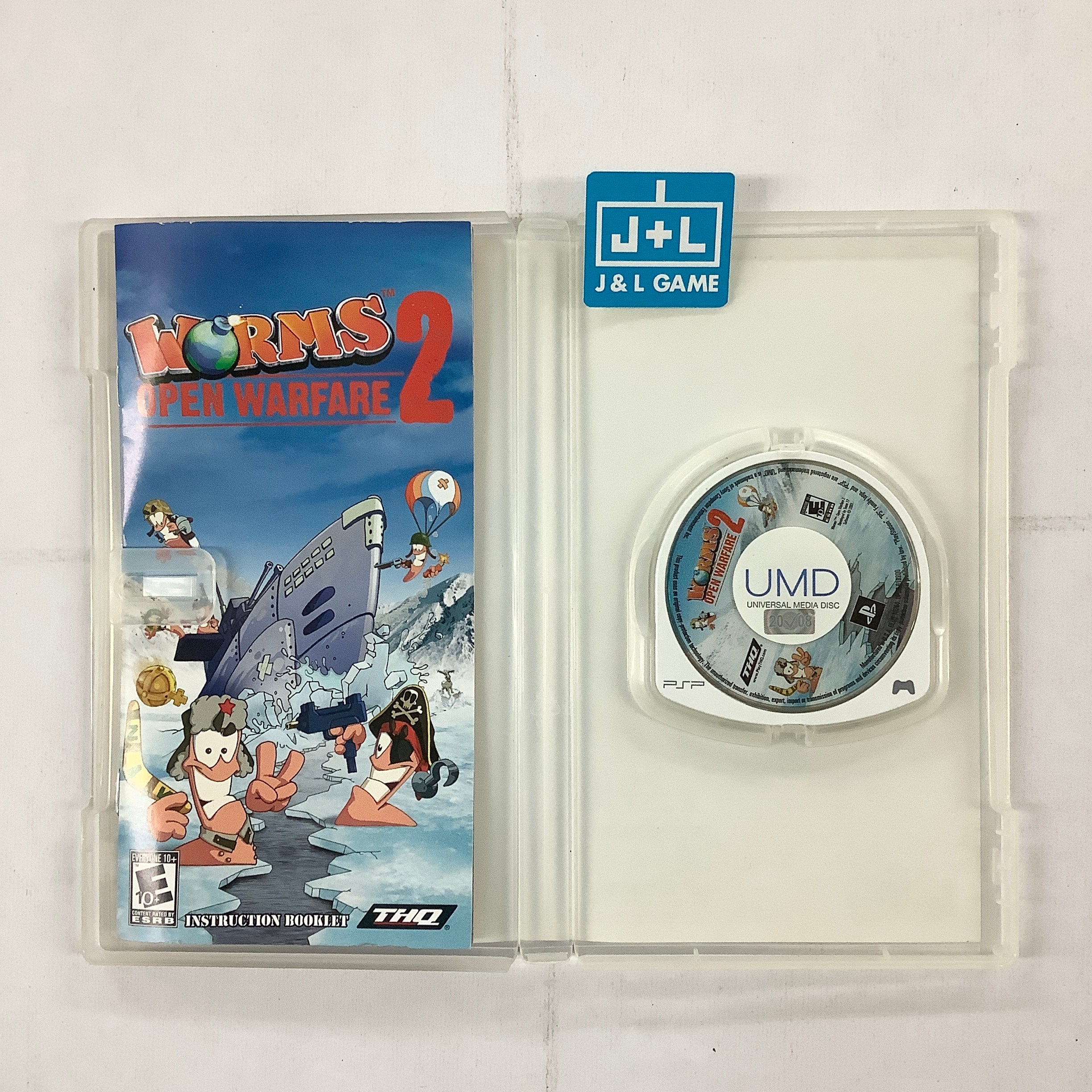 Worms: Open Warfare 2 - Sony PSP [Pre-Owned] Video Games THQ   