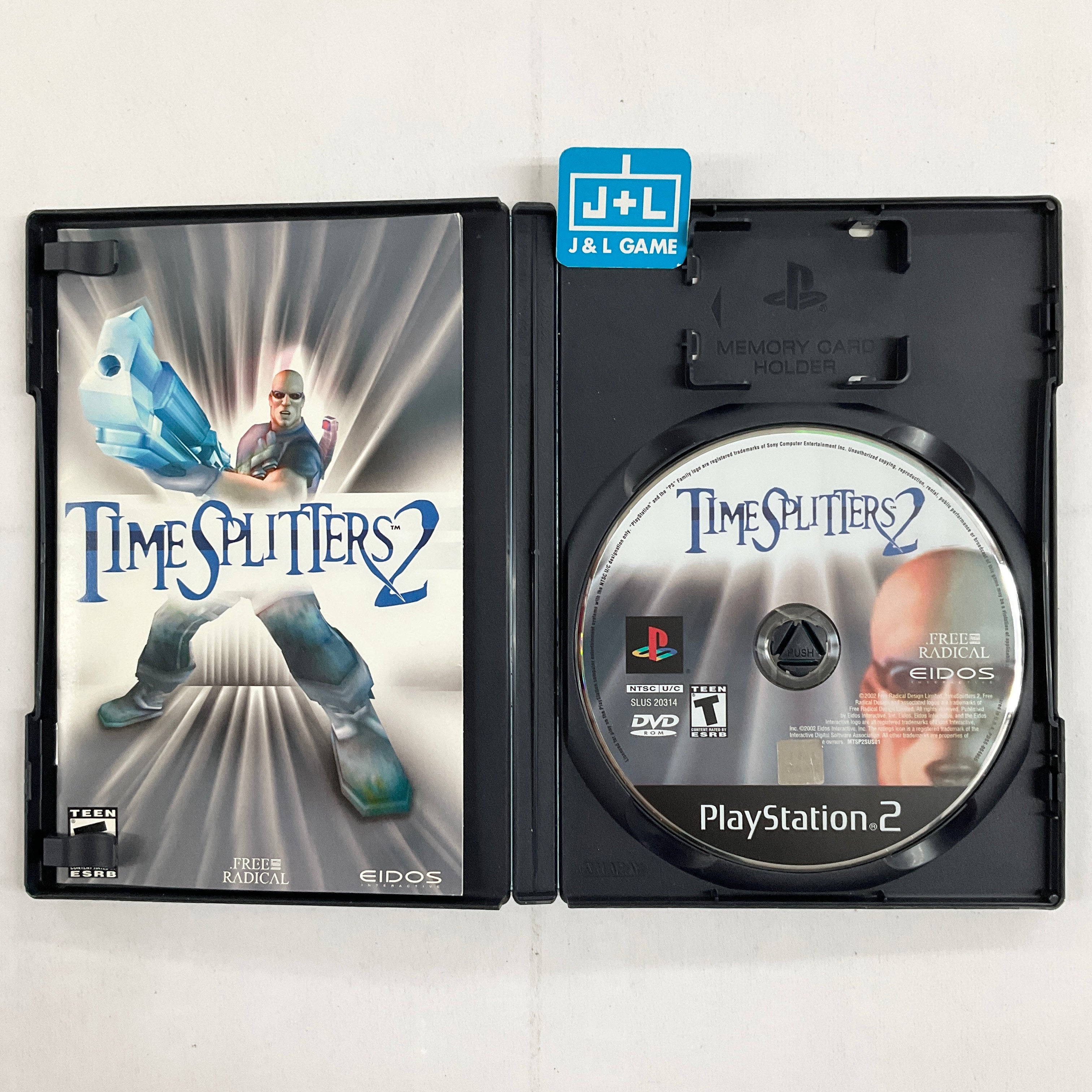 TimeSplitters 2 - (PS2) PlayStation 2 [Pre-Owned] Video Games Eidos Interactive   