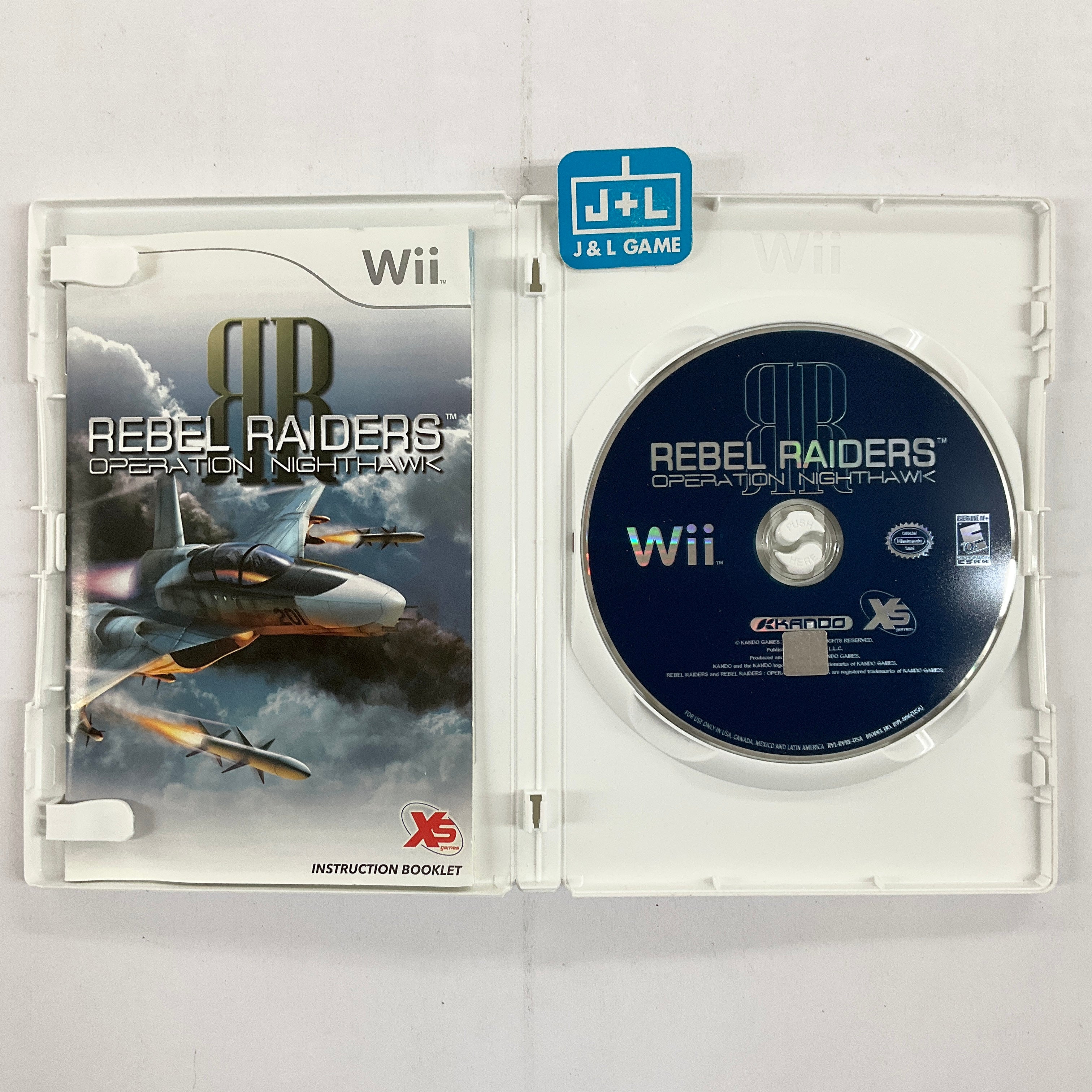 Rebel Raiders: Operation Nighthawk - Nintendo Wii [Pre-Owned] Video Games XS Games   