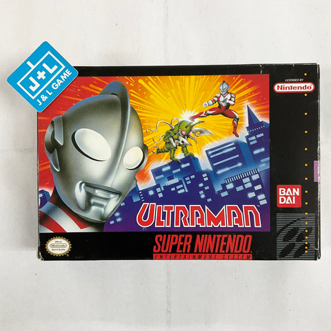 Ultraman - (SNES) Super Nintendo [Pre-Owned] Video Games Bandai   
