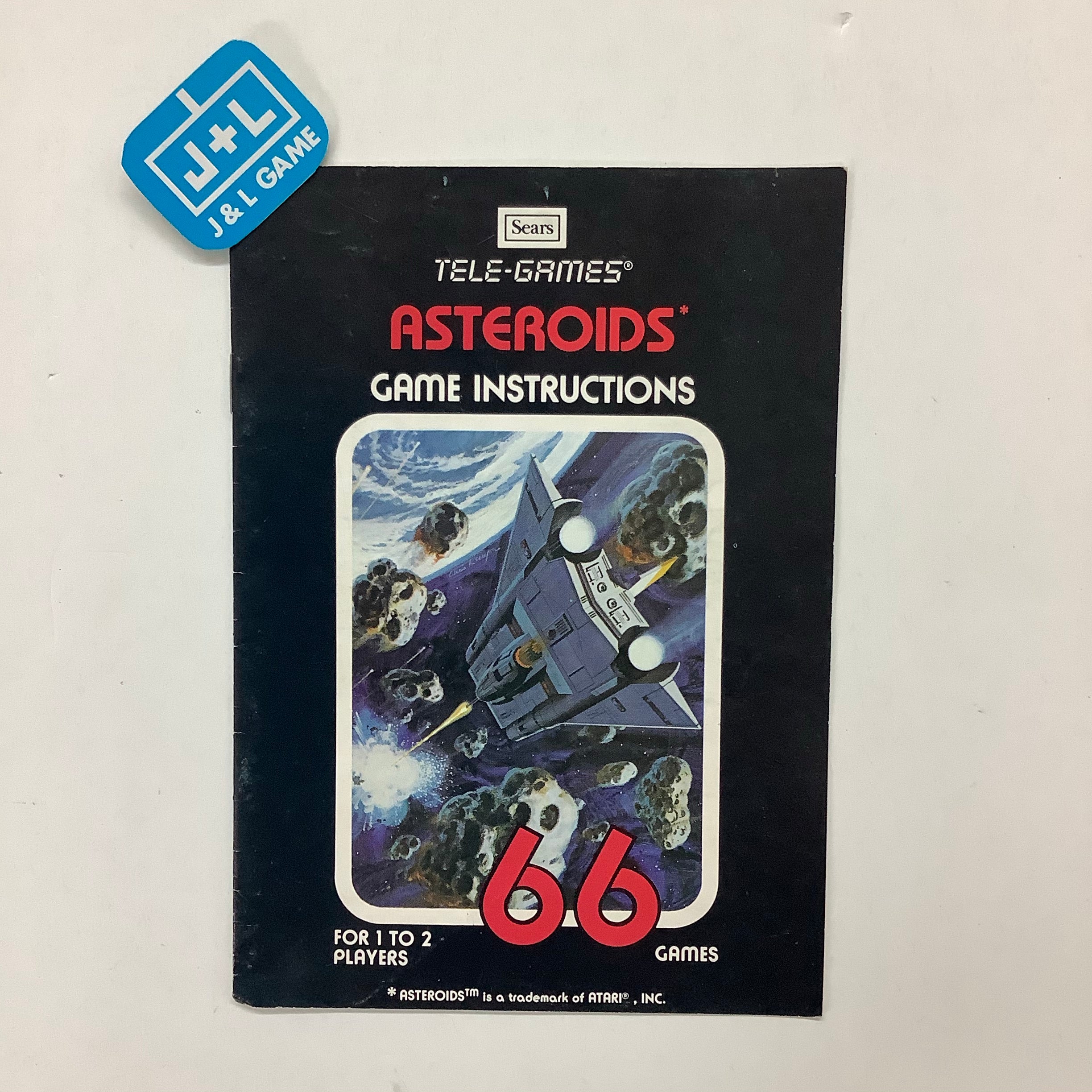 Asteroids (Sears Tele-Games) - Atari 2600 [Pre-Owned] Video Games Atari Inc.   