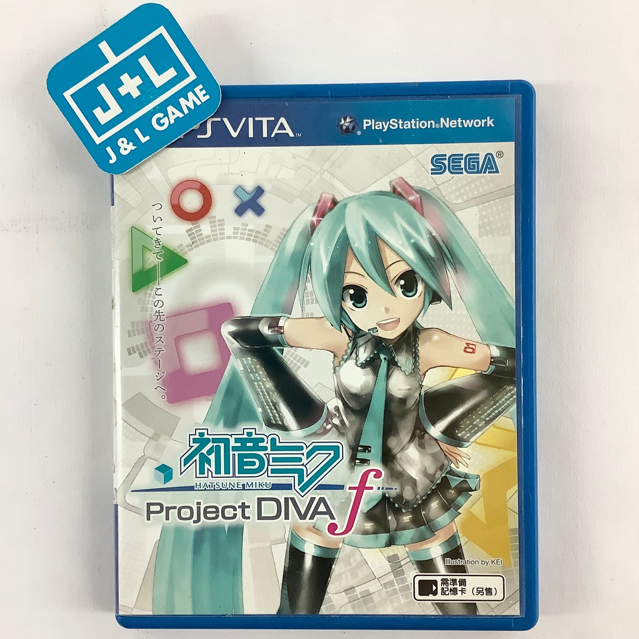 Hatsune Miku: Project Diva f (Japenese Sub) - (PSV) PlayStation Vita [Pre-Owned] (Asia Import) Video Games Sega   