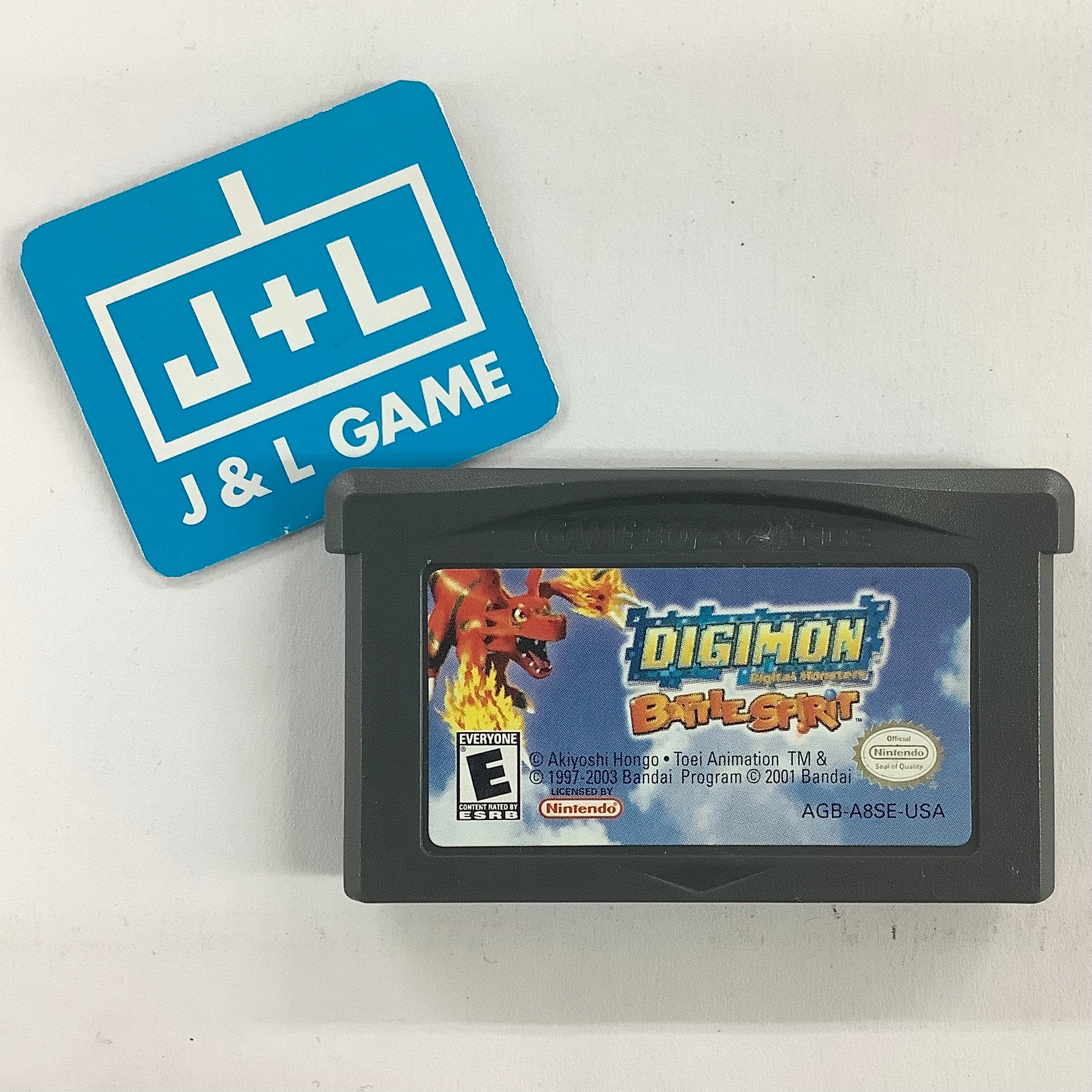 Digimon Battle Spirit - (GBA) Game Boy Advance [Pre-Owned] Video Games Bandai   