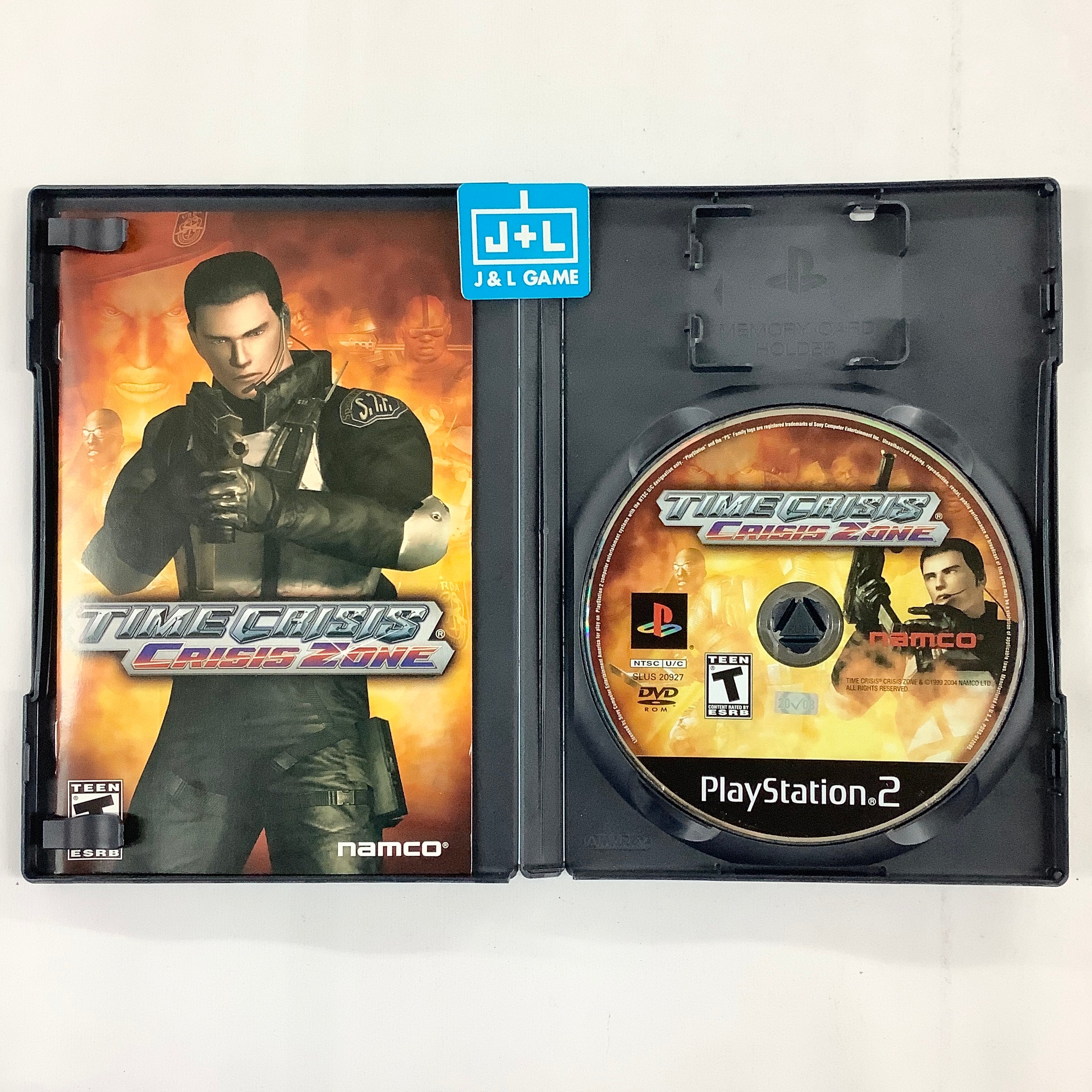 Time Crisis: Crisis Zone - (PS2) PlayStation 2 [Pre-Owned] Video Games Namco   