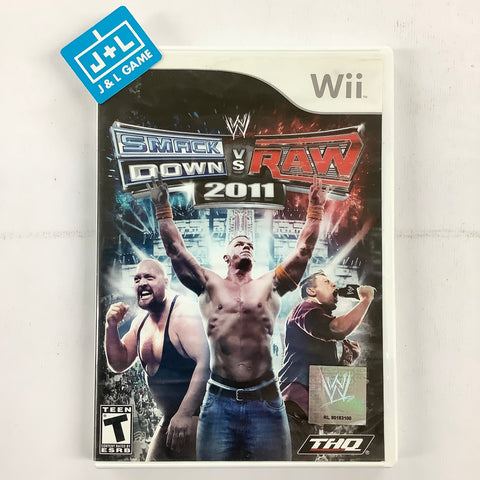WWE SmackDown vs. Raw 2011 - Nintendo Wii [Pre-Owned] Video Games THQ   