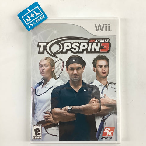 Top Spin 3 - Nintendo Wii Video Games 2K GAMES   