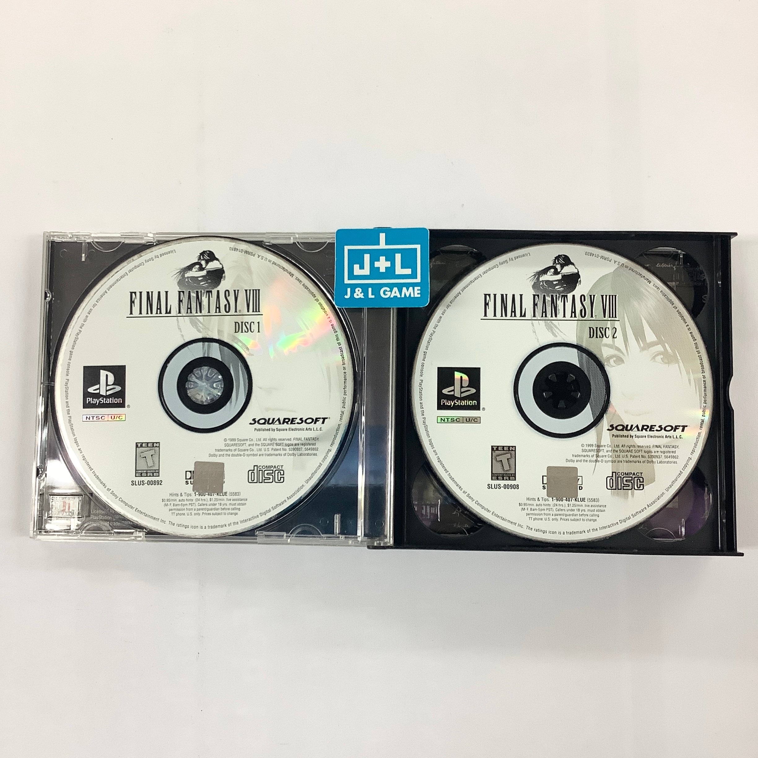 Final Fantasy VIII - (PS1) PlayStation 1 [Pre-Owned] Video Games Square EA   