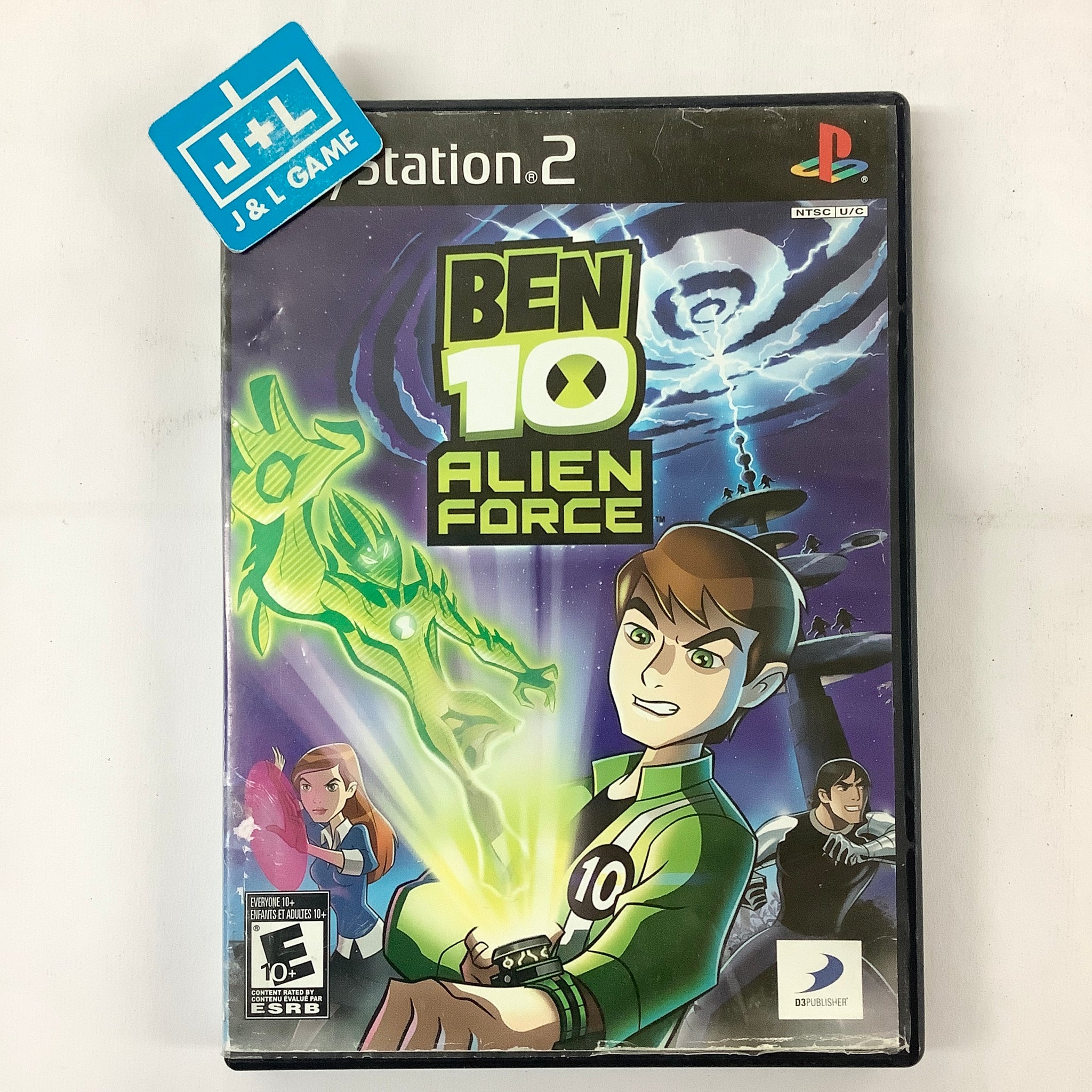 Ben 10: Alien Force - (PS2) PlayStation 2 [Pre-Owned] Video Games D3Publisher   