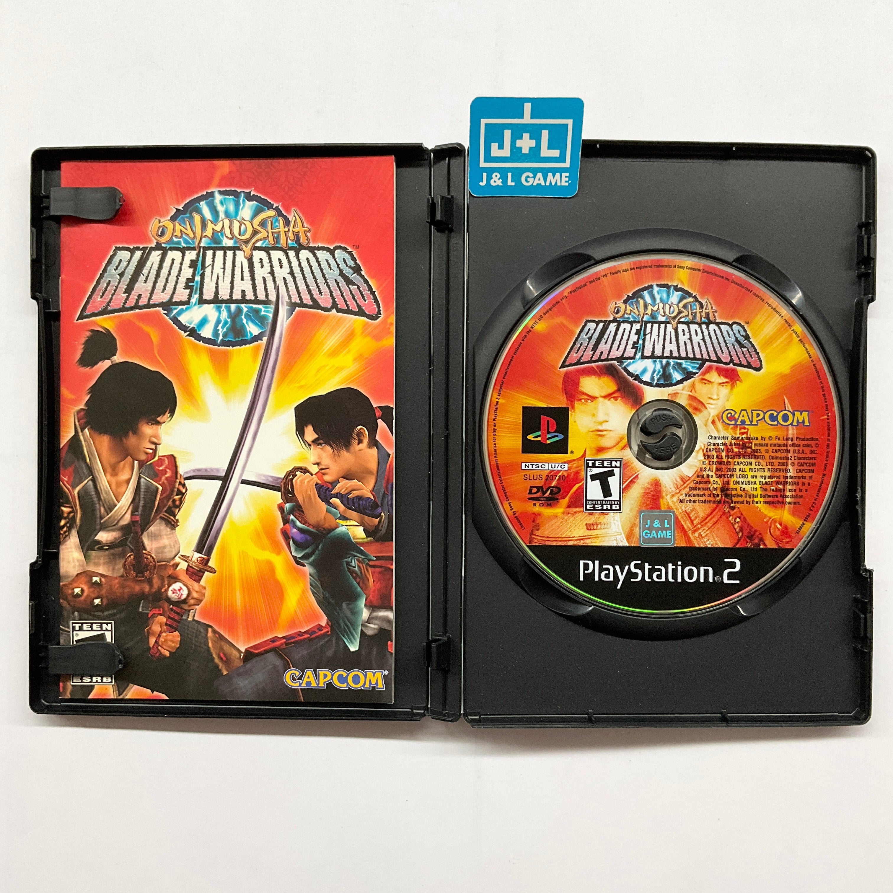 Onimusha Blade Warriors - (PS2) PlayStation 2 [Pre-Owned] Video Games Capcom   