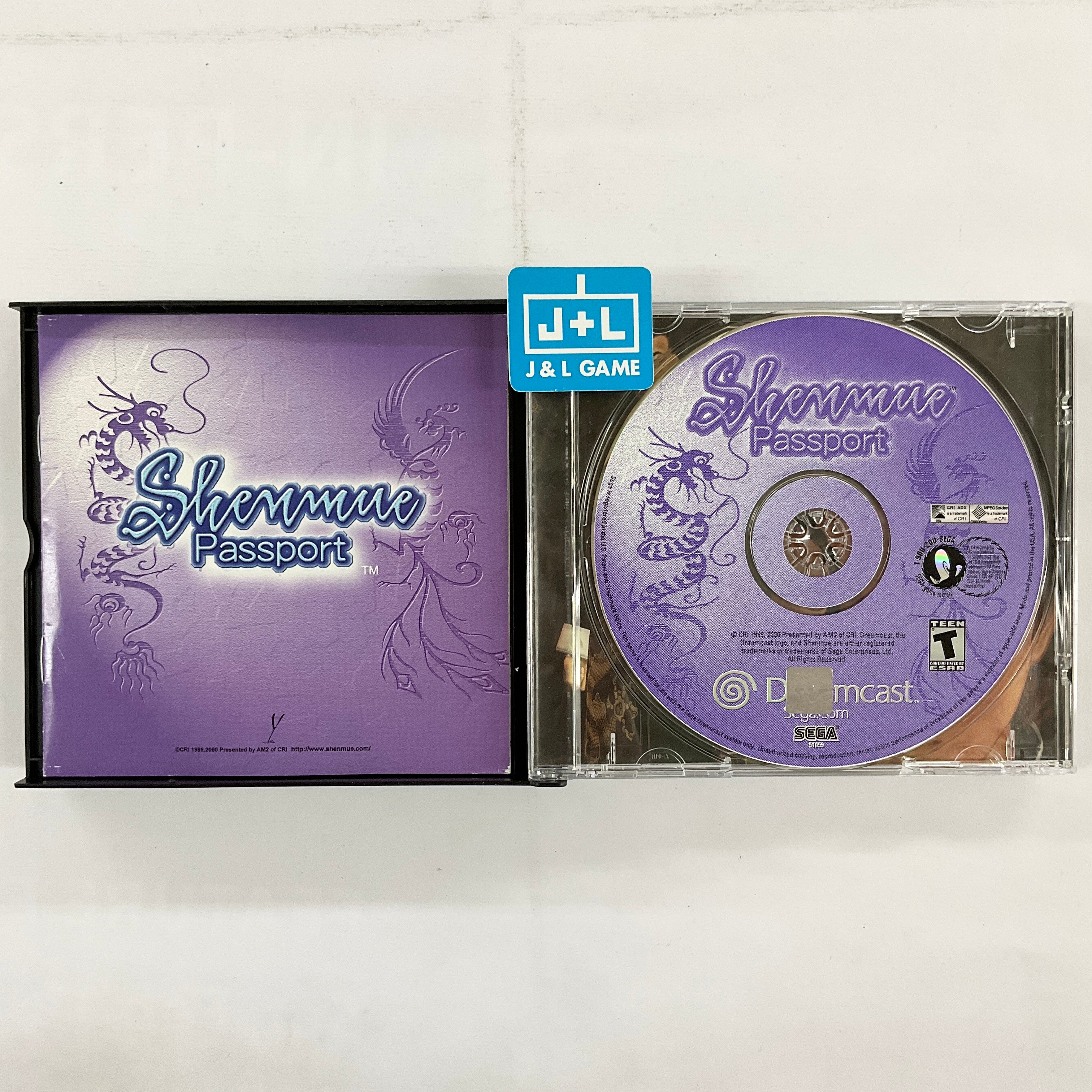 Shenmue - (DC) SEGA Dreamcast [Pre-Owned] Video Games Sega   