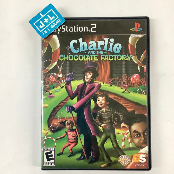 Jeu PS2 Charlie Et La Chocolaterie Complet En Français - Bon état, Testé, Manuel Inclus