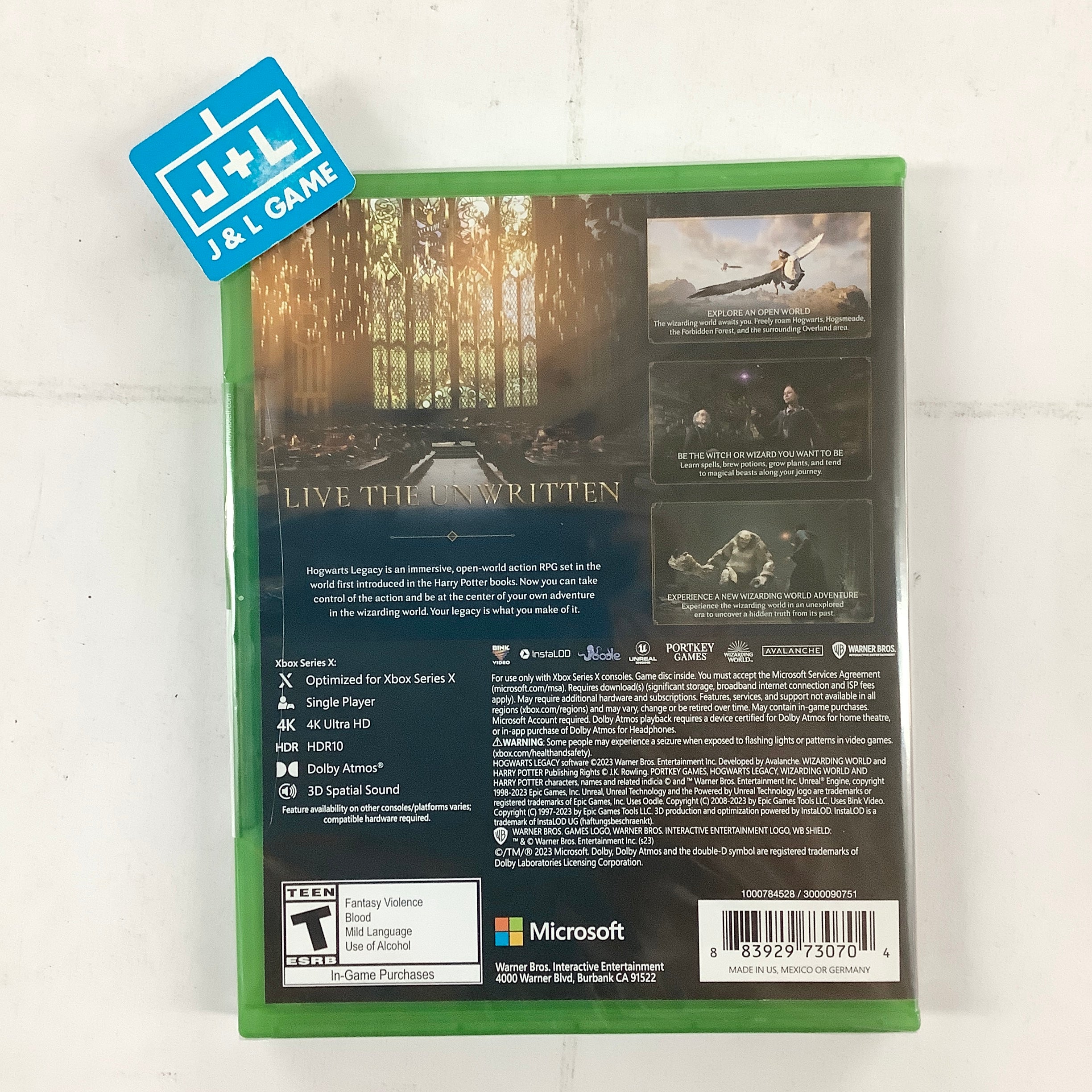 Hogwarts Legacy - (XSX) Xbox Series X Video Games WB Games   