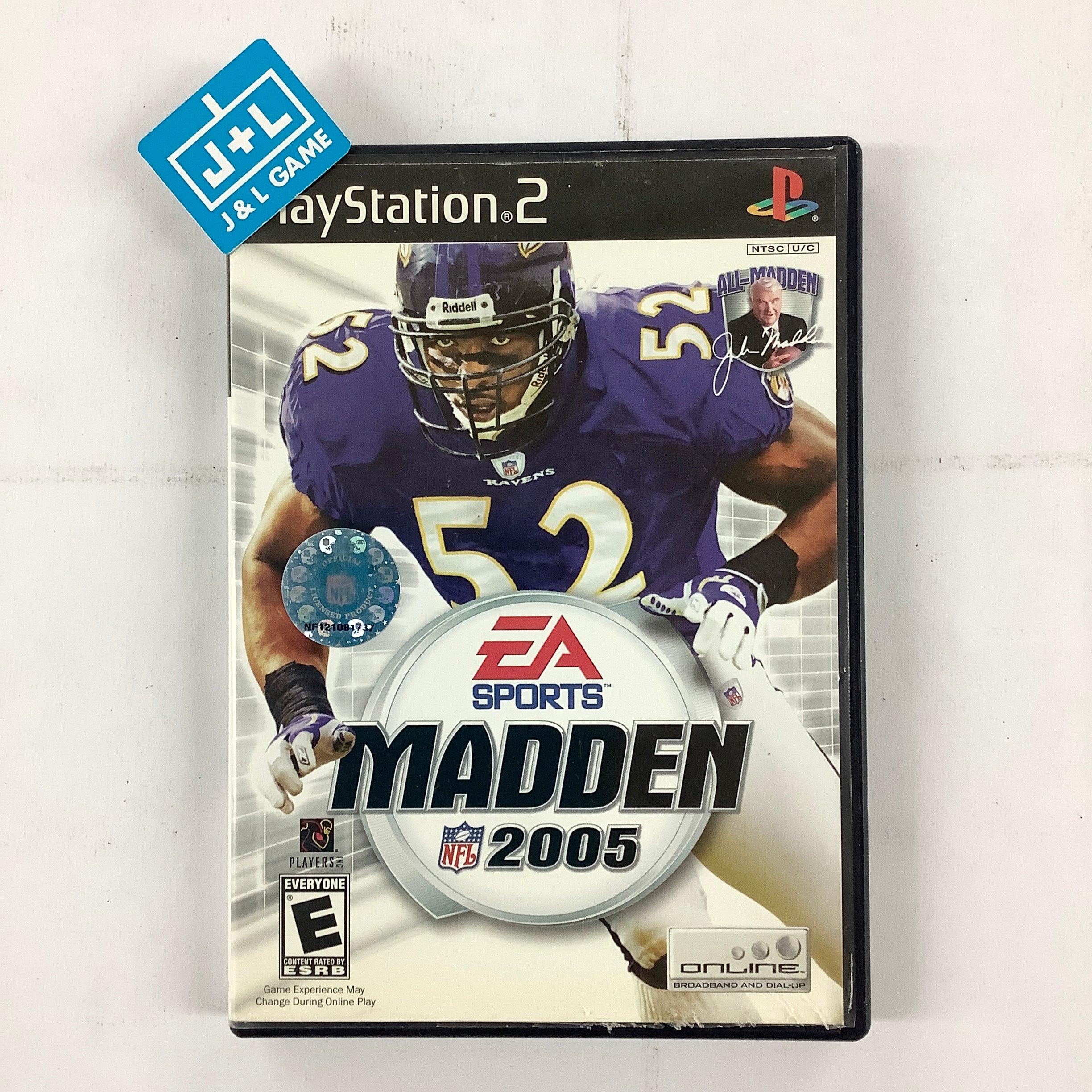 Madden NFL 2005 - (PS2) PlayStation 2 [Pre-Owned] Video Games EA Sports   