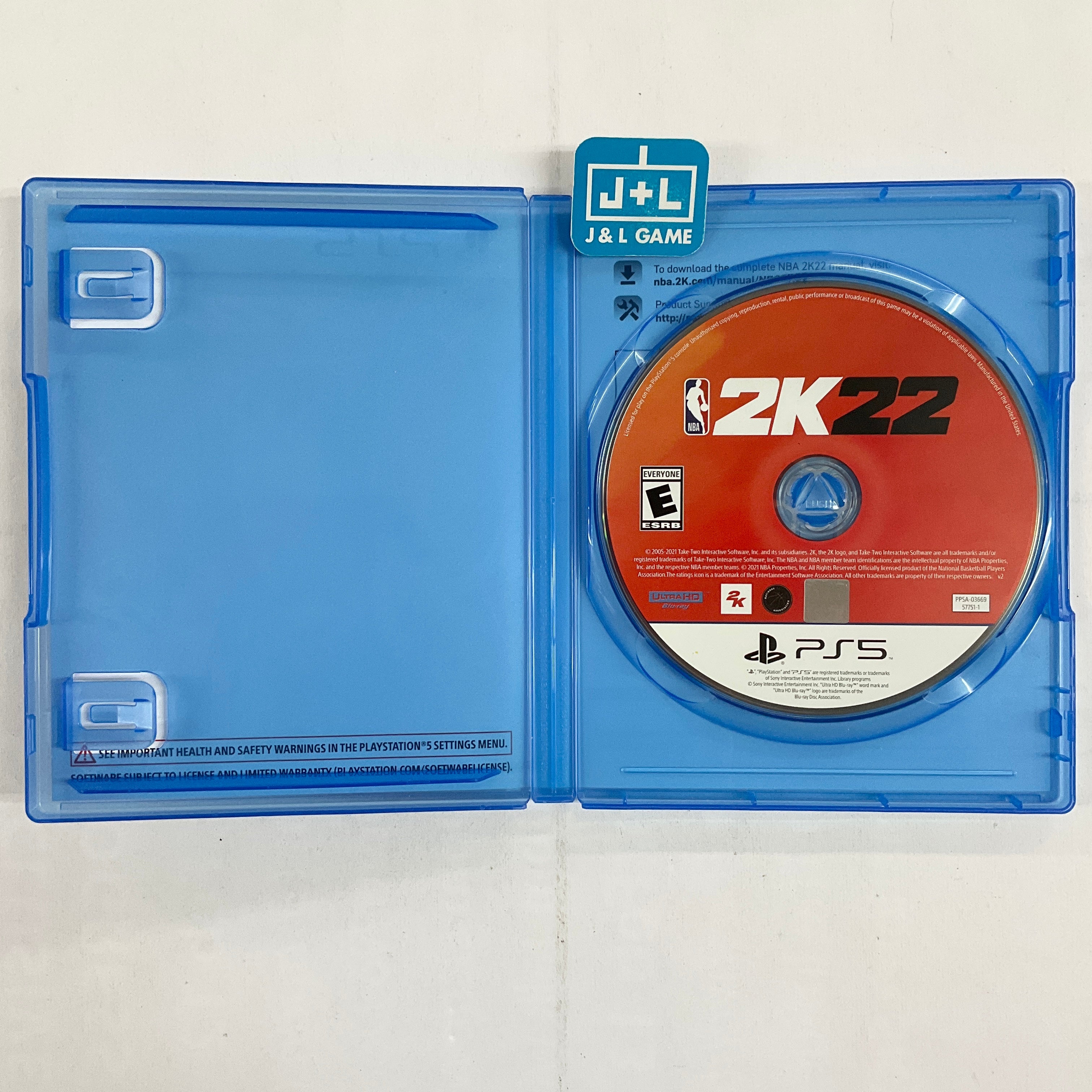 NBA 2K22 75th Anniversary Edition - (PS5) PlayStation 5 [Pre-Owned] Video Games 2K   