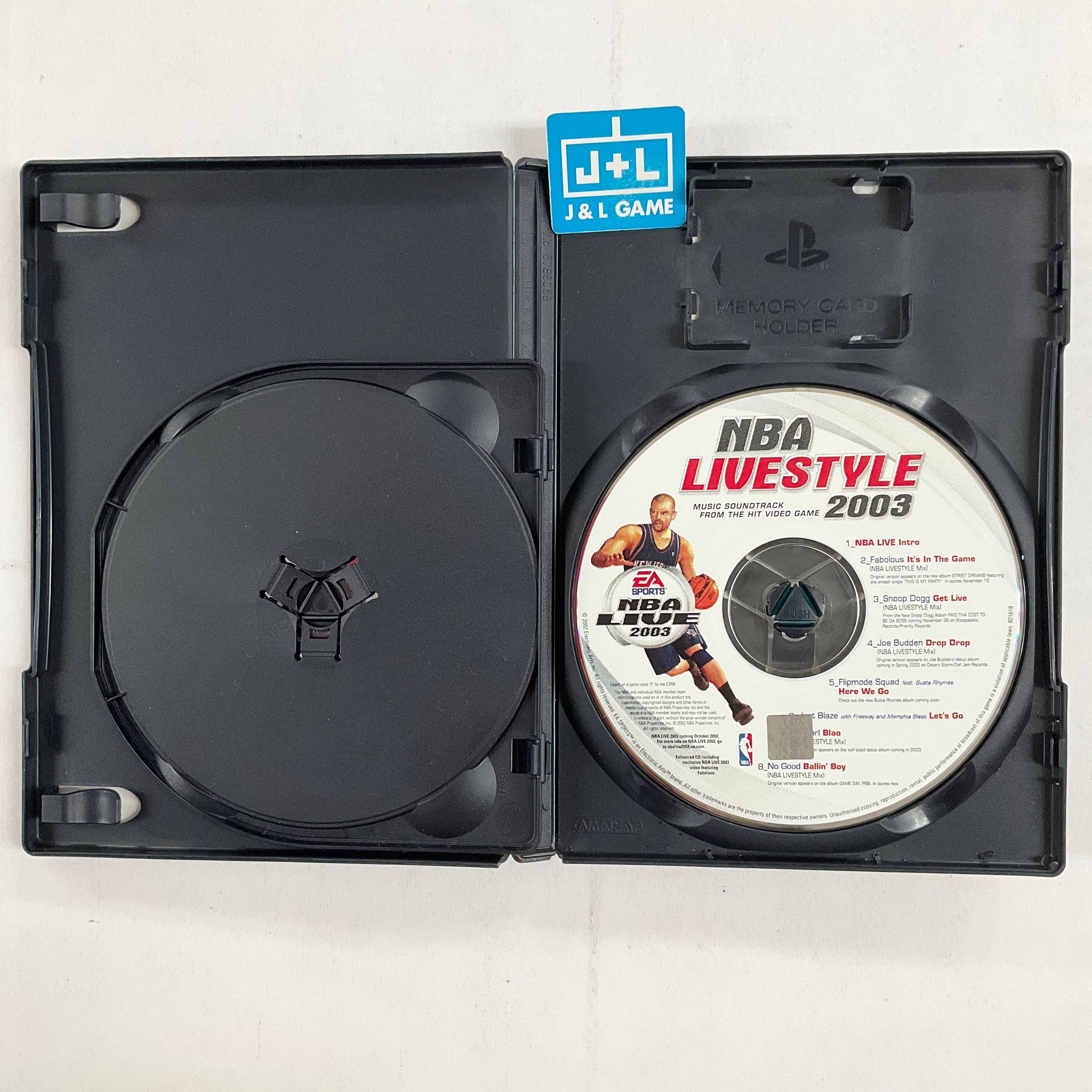 NBA Live 2003 - (PS2) PlayStation 2 [Pre-Owned] Video Games Electronic Arts   