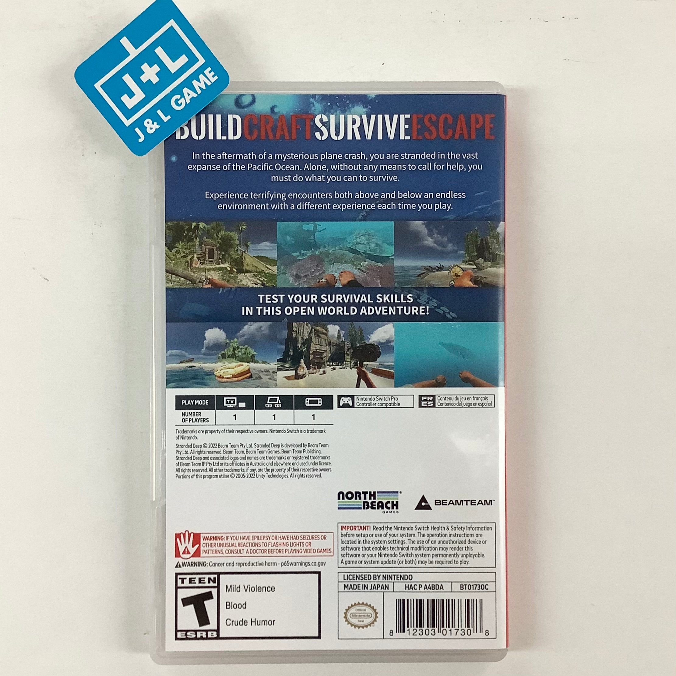 Stranded Deep - (NSW) Nintendo Switch [UNBOXING] Video Games Beam Team   