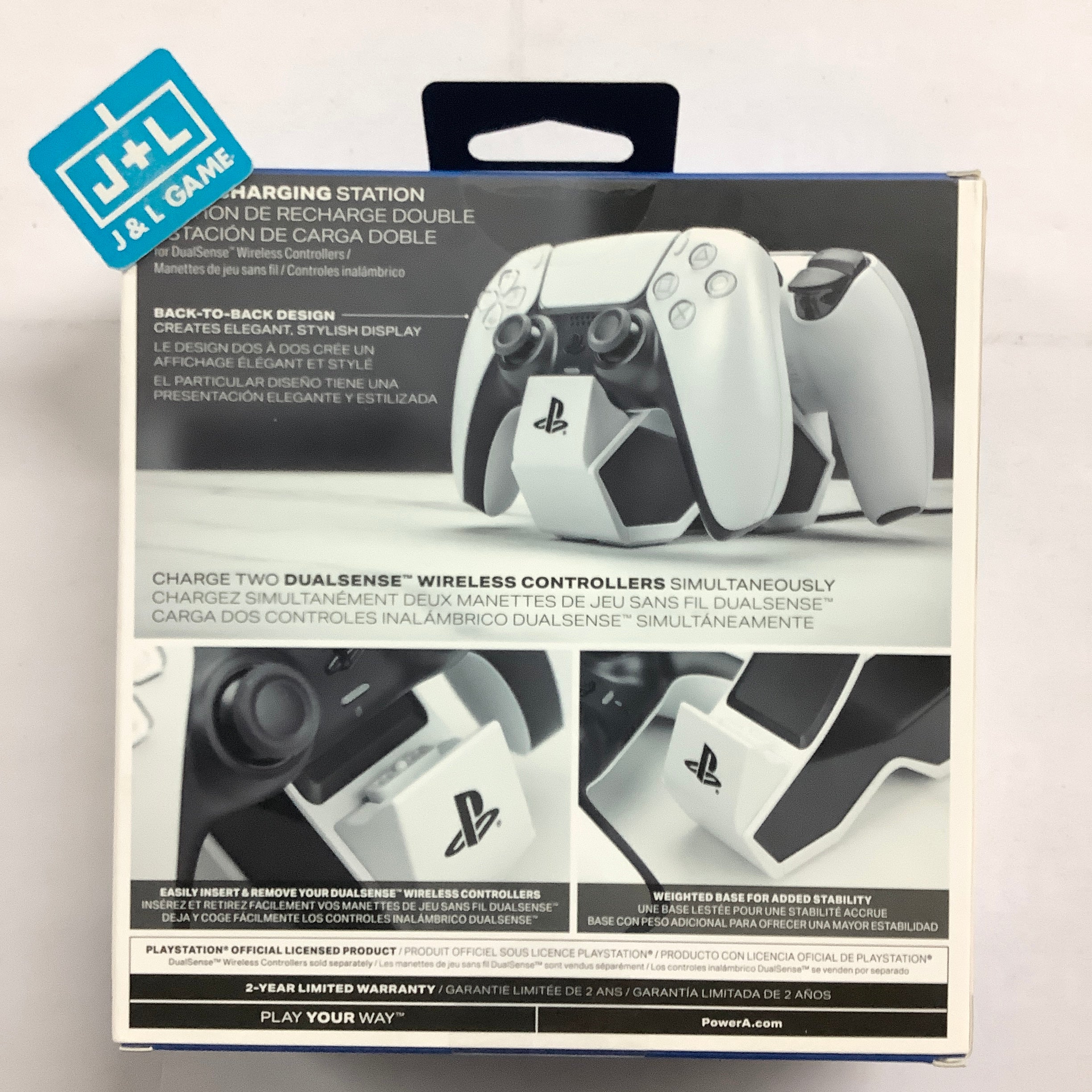 PowerA PlayStation 5 Twin Charging Station for Dualsense Wireless Controllers - (PS5) PlayStation 5 Accessories PowerA   
