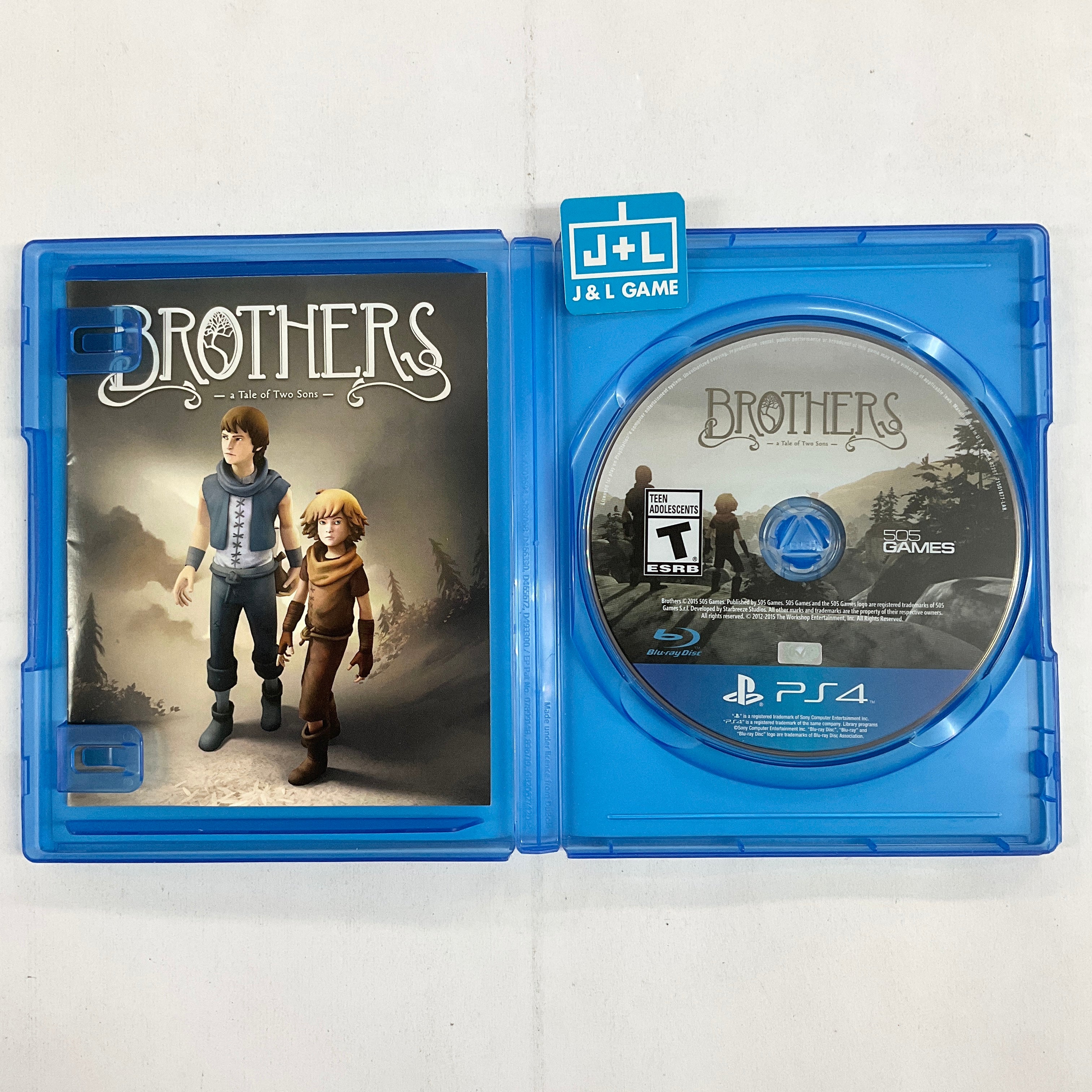 Brothers: A Tale of Two Sons - (PS4) PlayStation 4 [Pre-Owned] Video Games 505 Games   