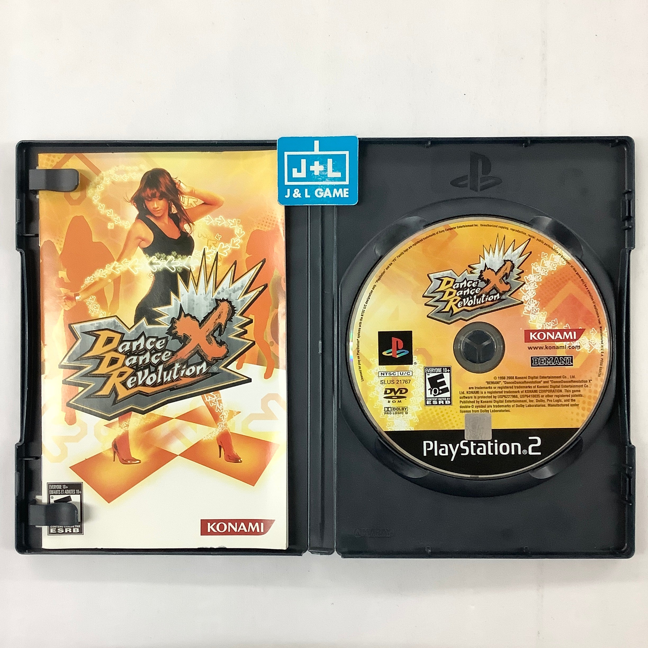 Dance Dance Revolution X - (PS2) PlayStation 2 [Pre-Owned] Video Games Konami   