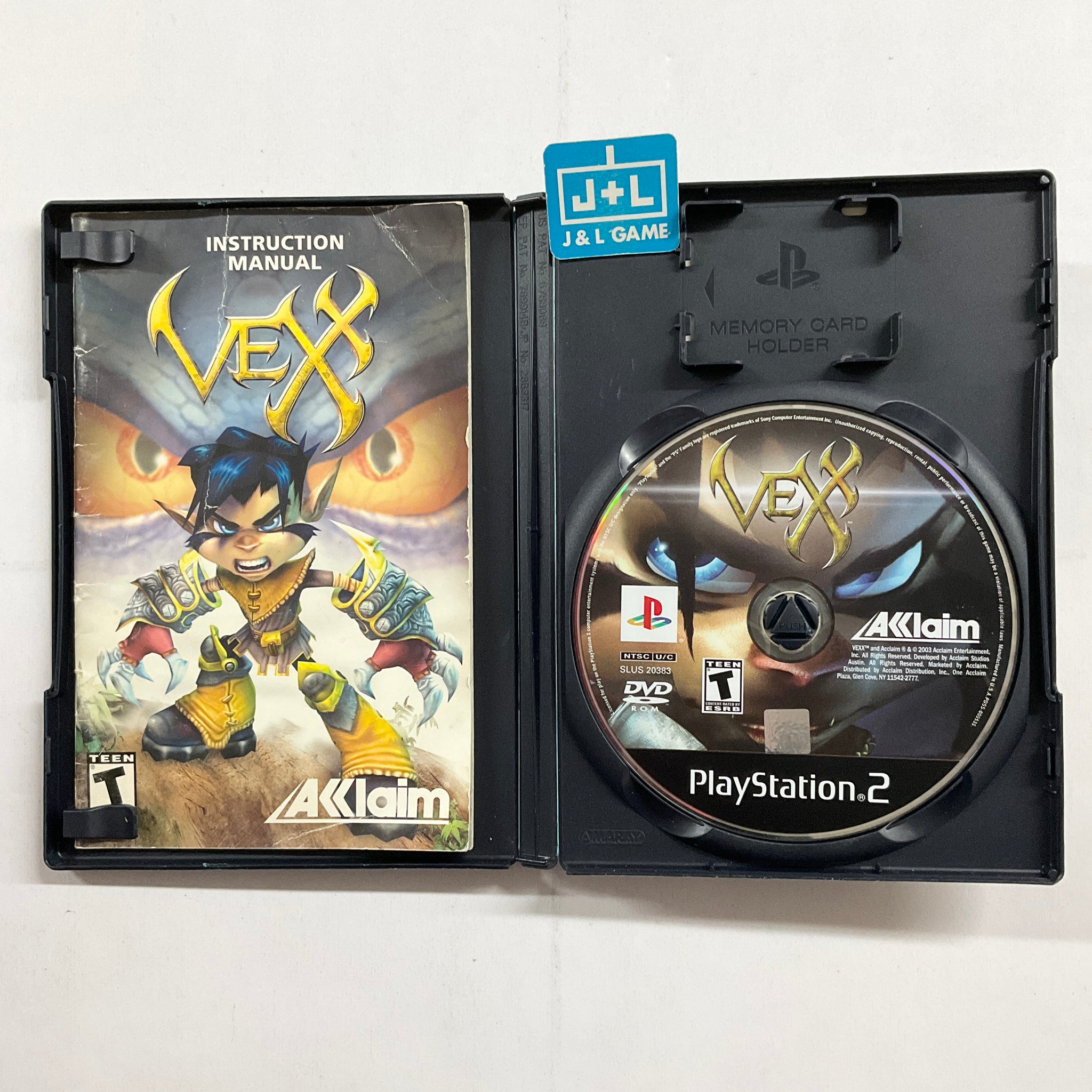 Vexx PS2 PlayStation 2 Pre Owned J L Video Games New York City vexx-ps2-playstation-2-pre-owned-j-l-video-games-new-york-city