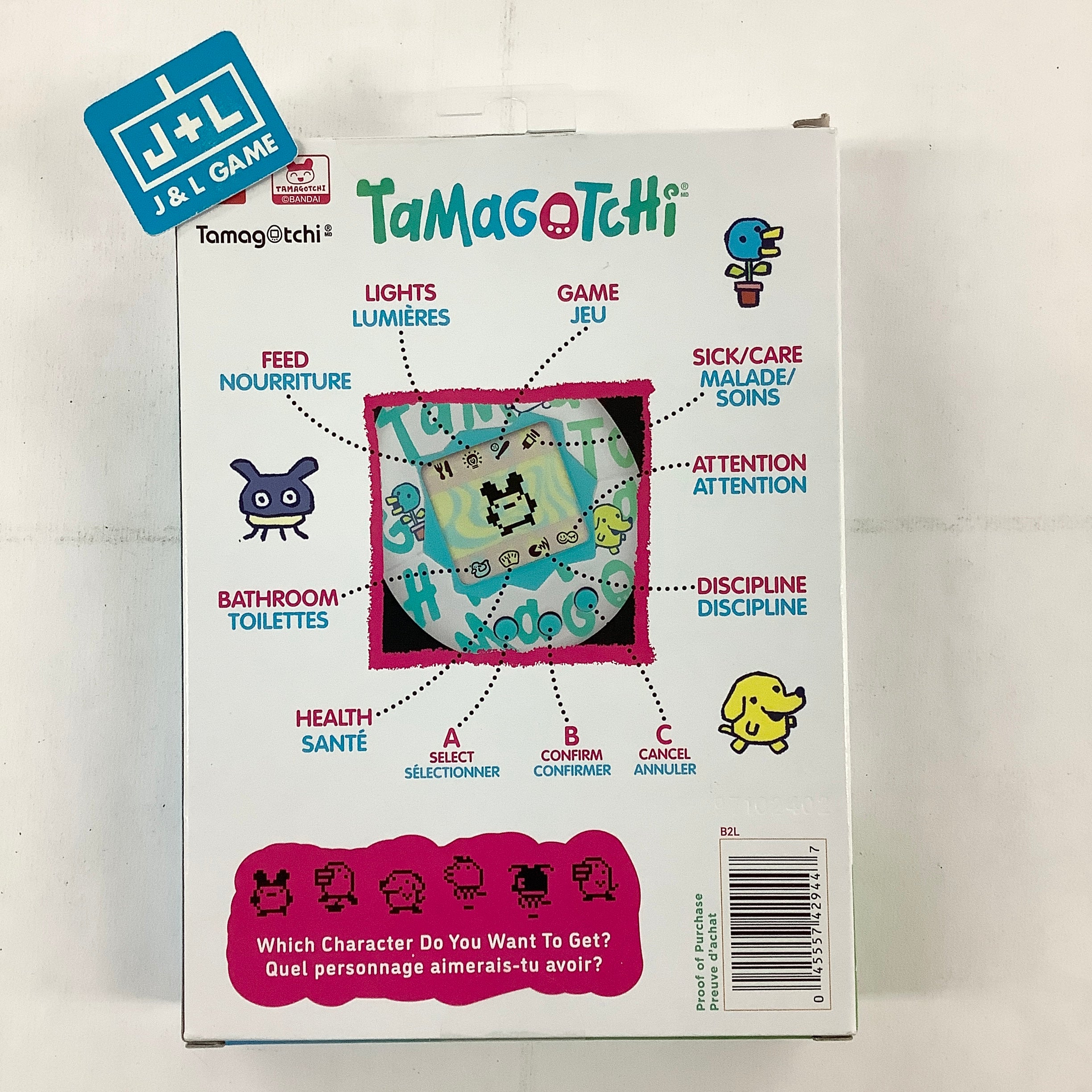 The Original Tamagotchi (Gen 2) (Light Green Glitter) - Tamagotchi Toy Tamagotchi   