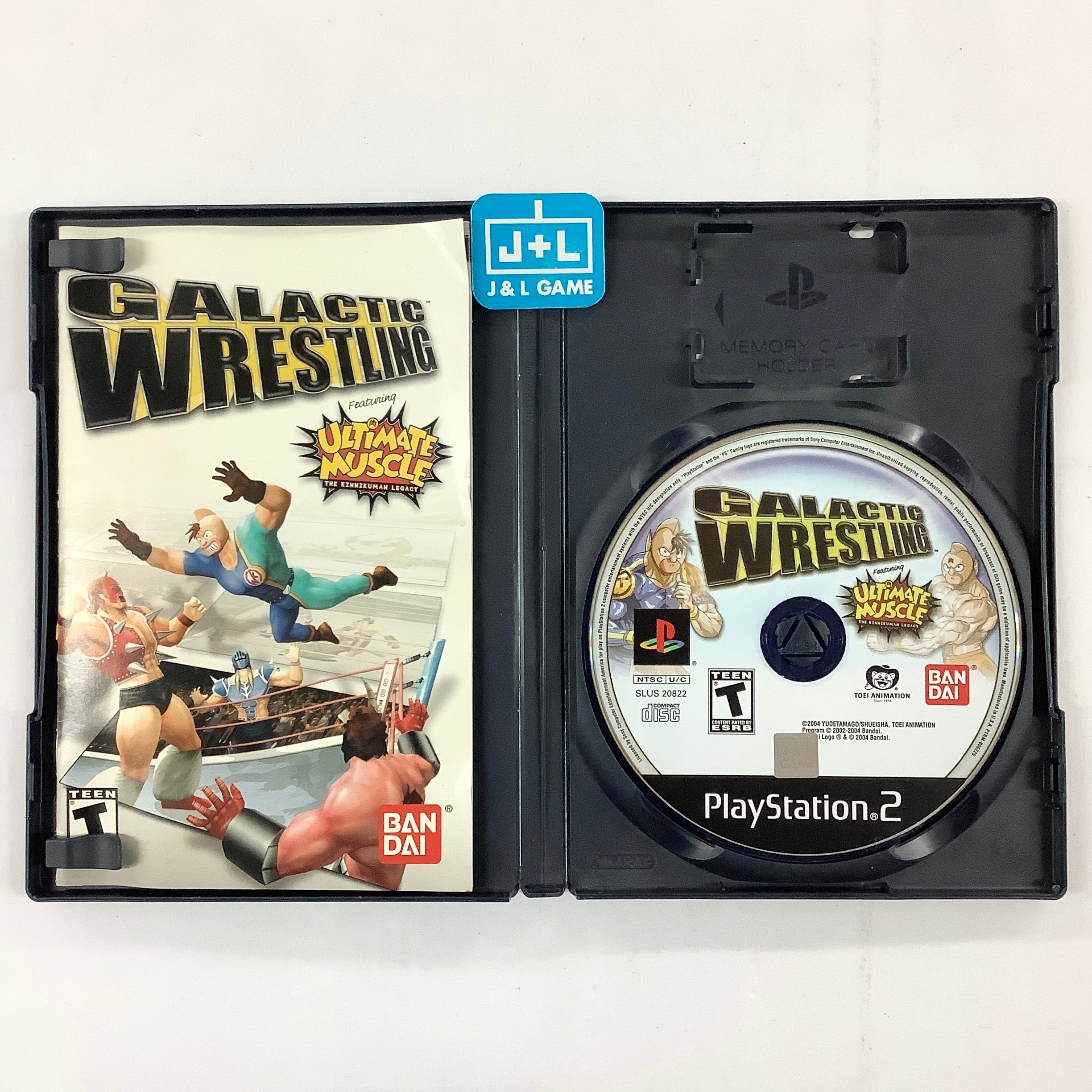 Galactic Wrestling: Featuring Ultimate Muscle - (PS2) PlayStation 2 [Pre-Owned] Video Games Bandai   
