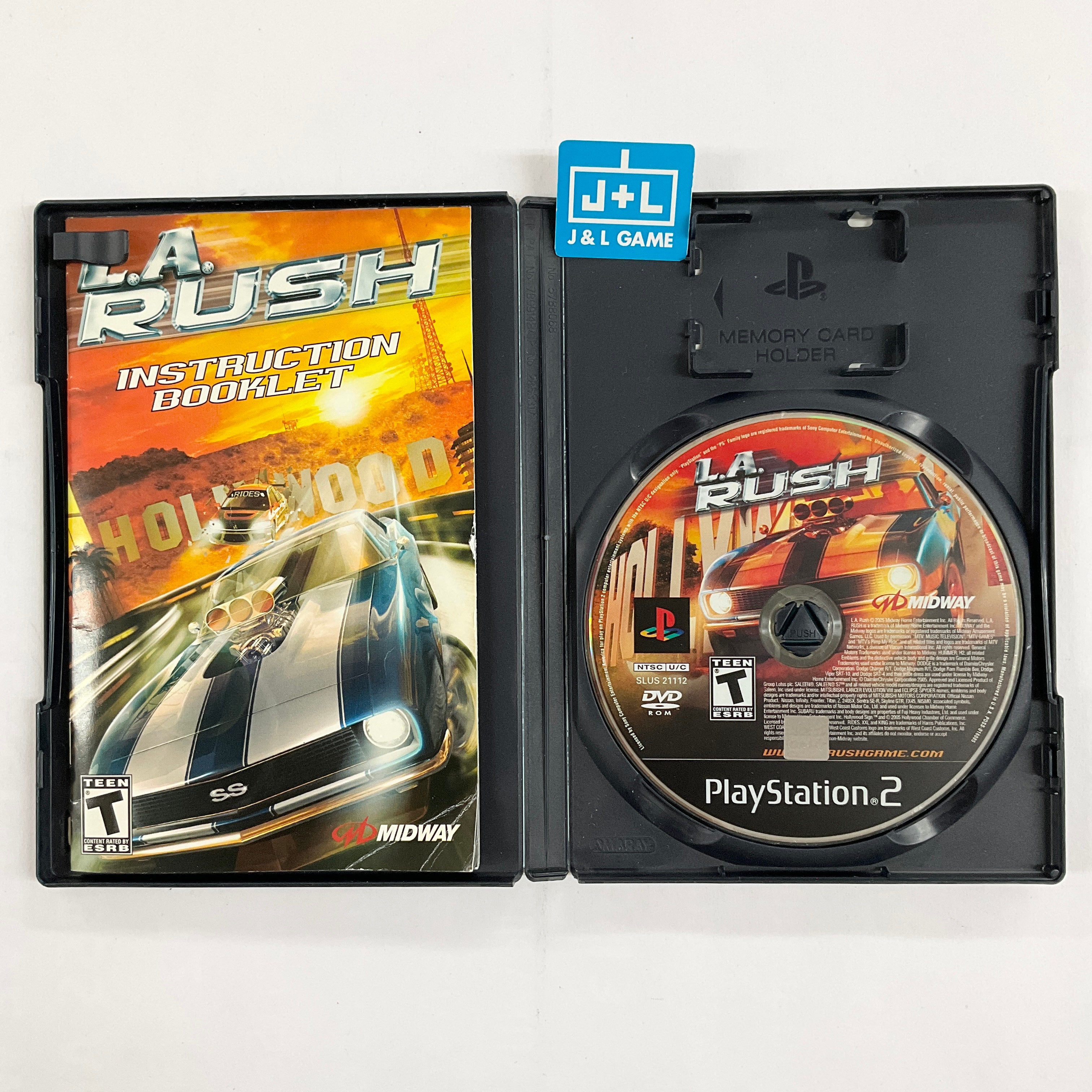 L.A. Rush - (PS2) PlayStation 2 [Pre-Owned] Video Games Midway   