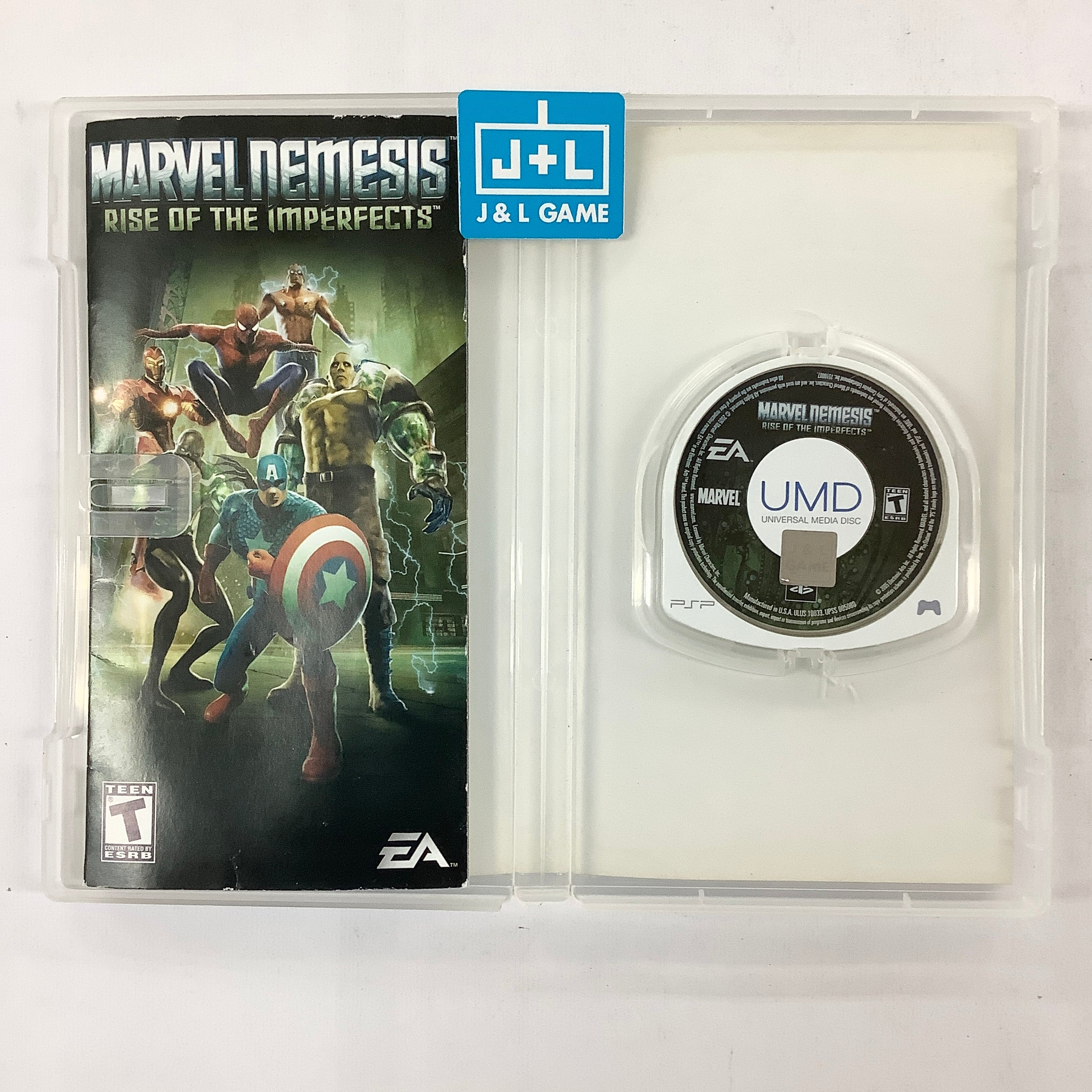 Marvel Nemesis: Rise of the Imperfects - Sony PSP [Pre-Owned