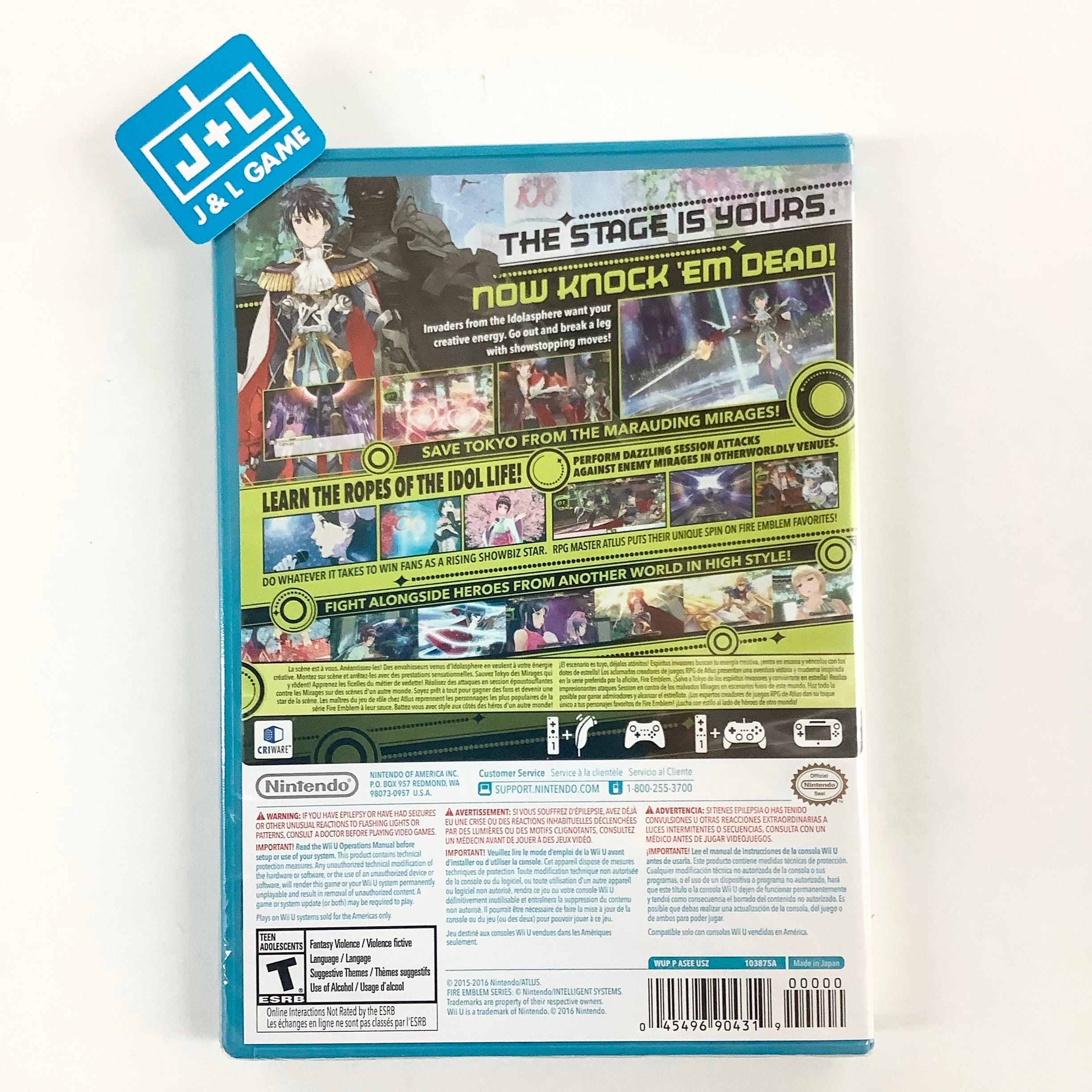 Tokyo Mirage Sessions #FE - Nintendo Wii U Video Games Nintendo   