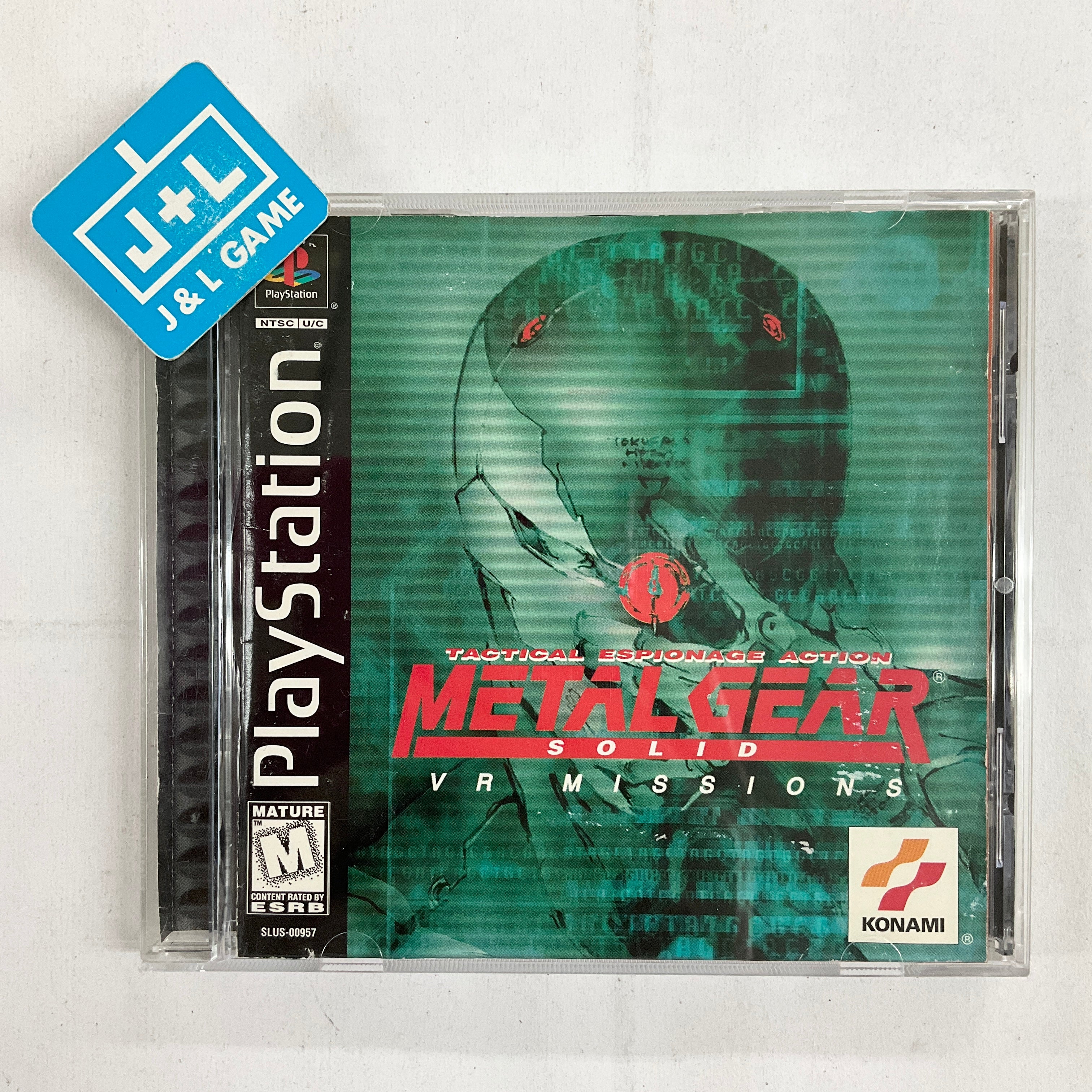 Metal Gear Solid VR Missions - (PS1) PlayStation 1 [Pre-Owned] Video Games Konami   