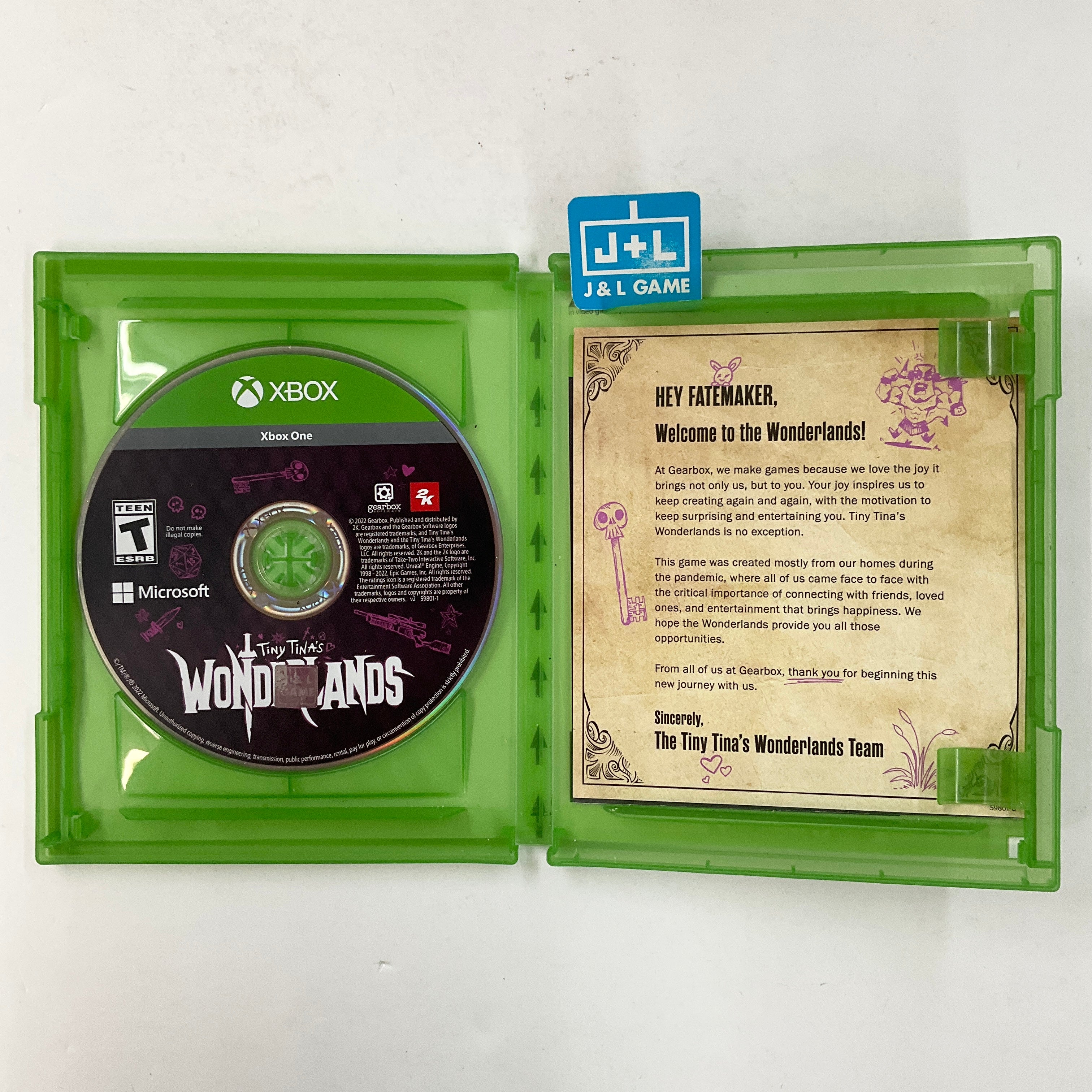 Tiny Tina's Wonderlands - (XB1) Xbox One [Pre-Owned] Video Games 2K Games   