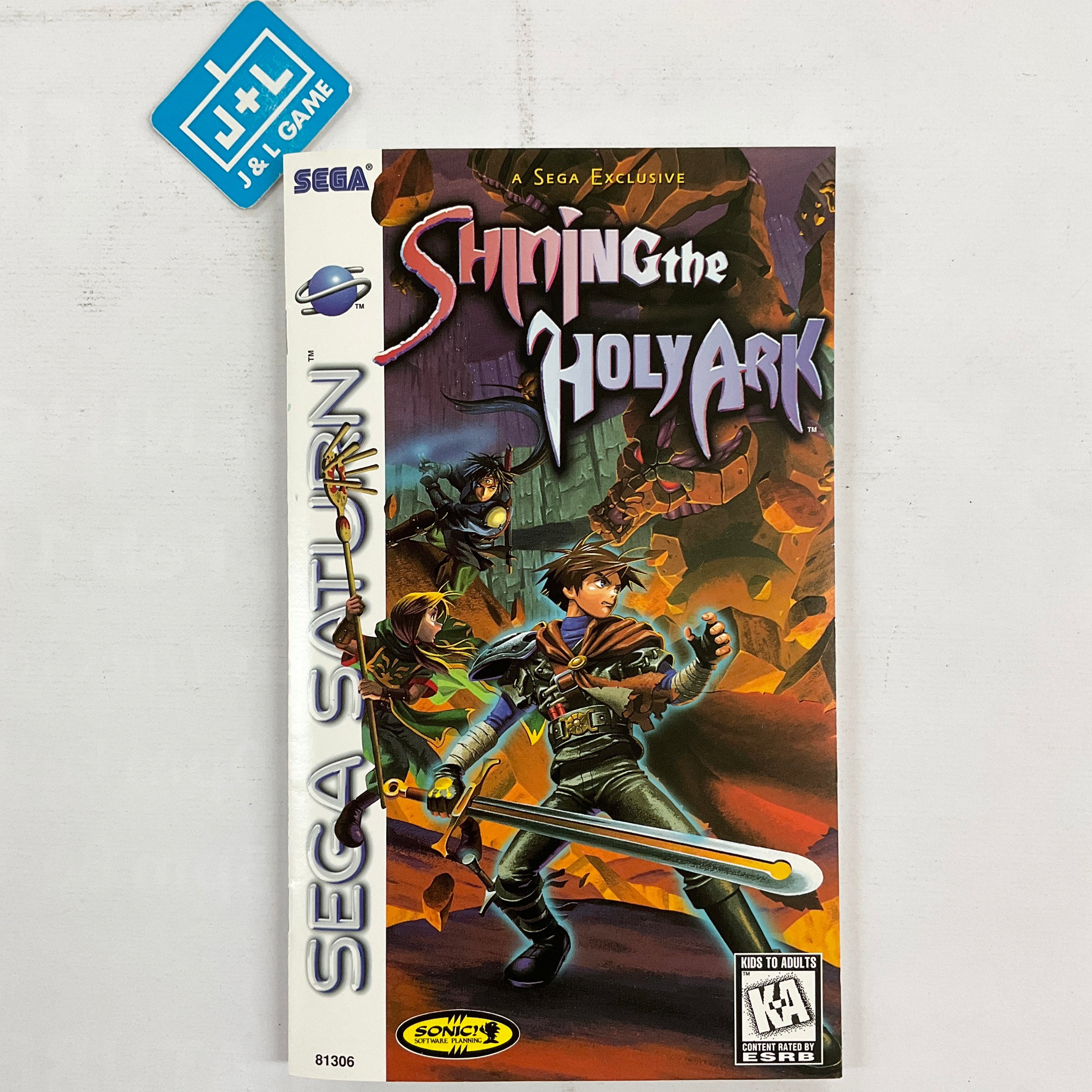 Shining the Holy Ark - (SS) SEGA Saturn [Pre-Owned] Video Games Sega   