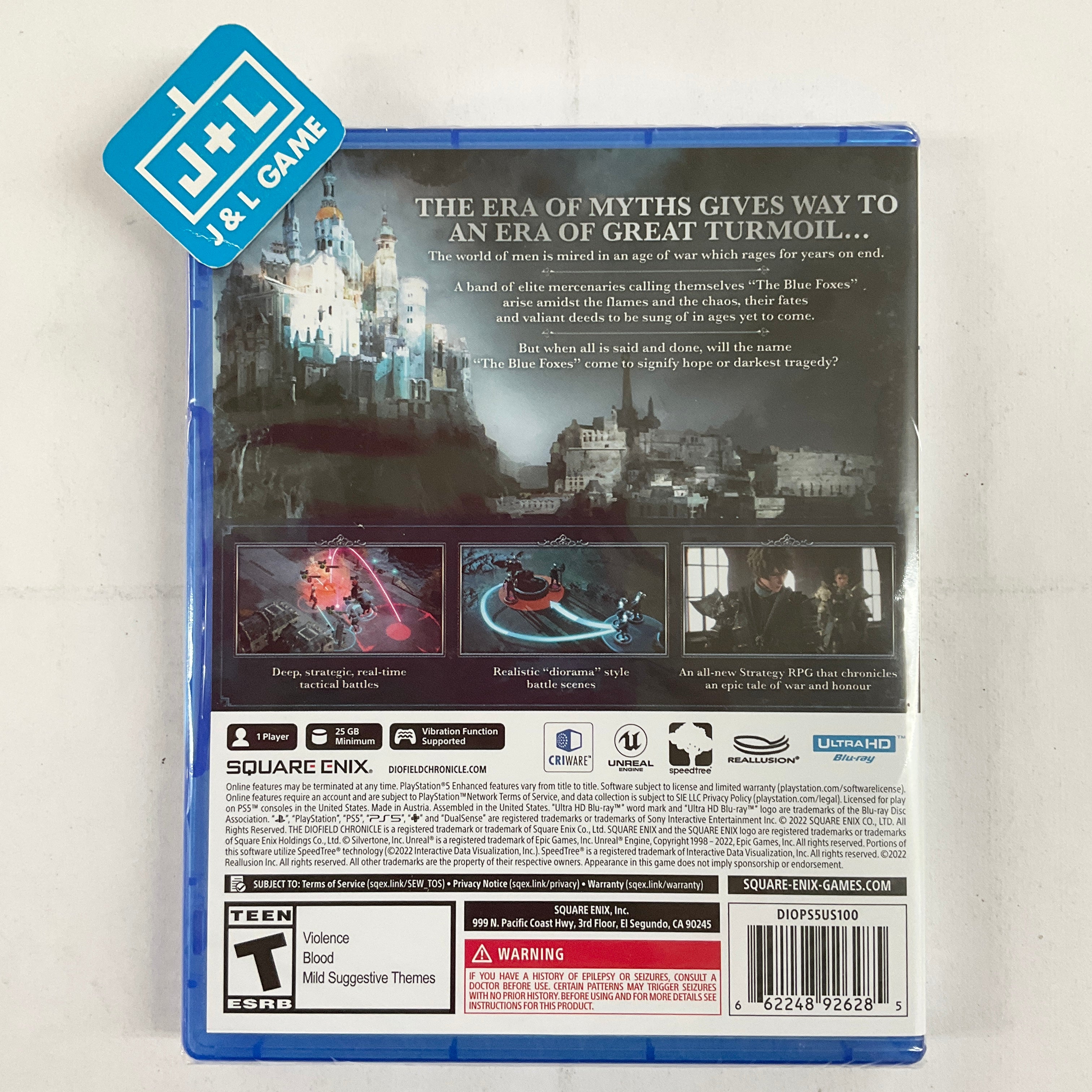 The Diofield Chronicle - (PS5) PlayStation 5 Video Games Square Enix   