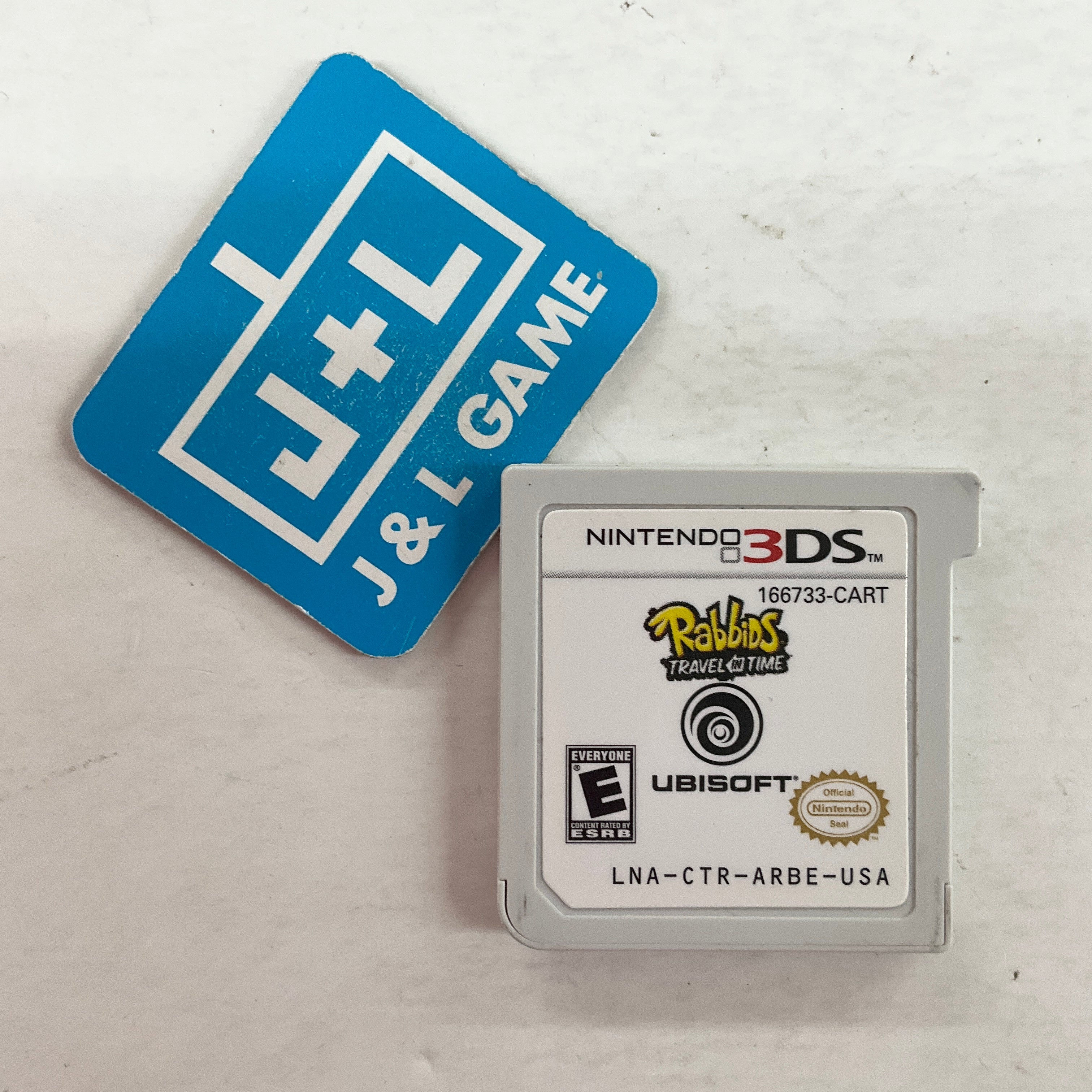 Rabbids Travel in Time 3D - Nintendo 3DS [Pre-Owned] Video Games Ubisoft   