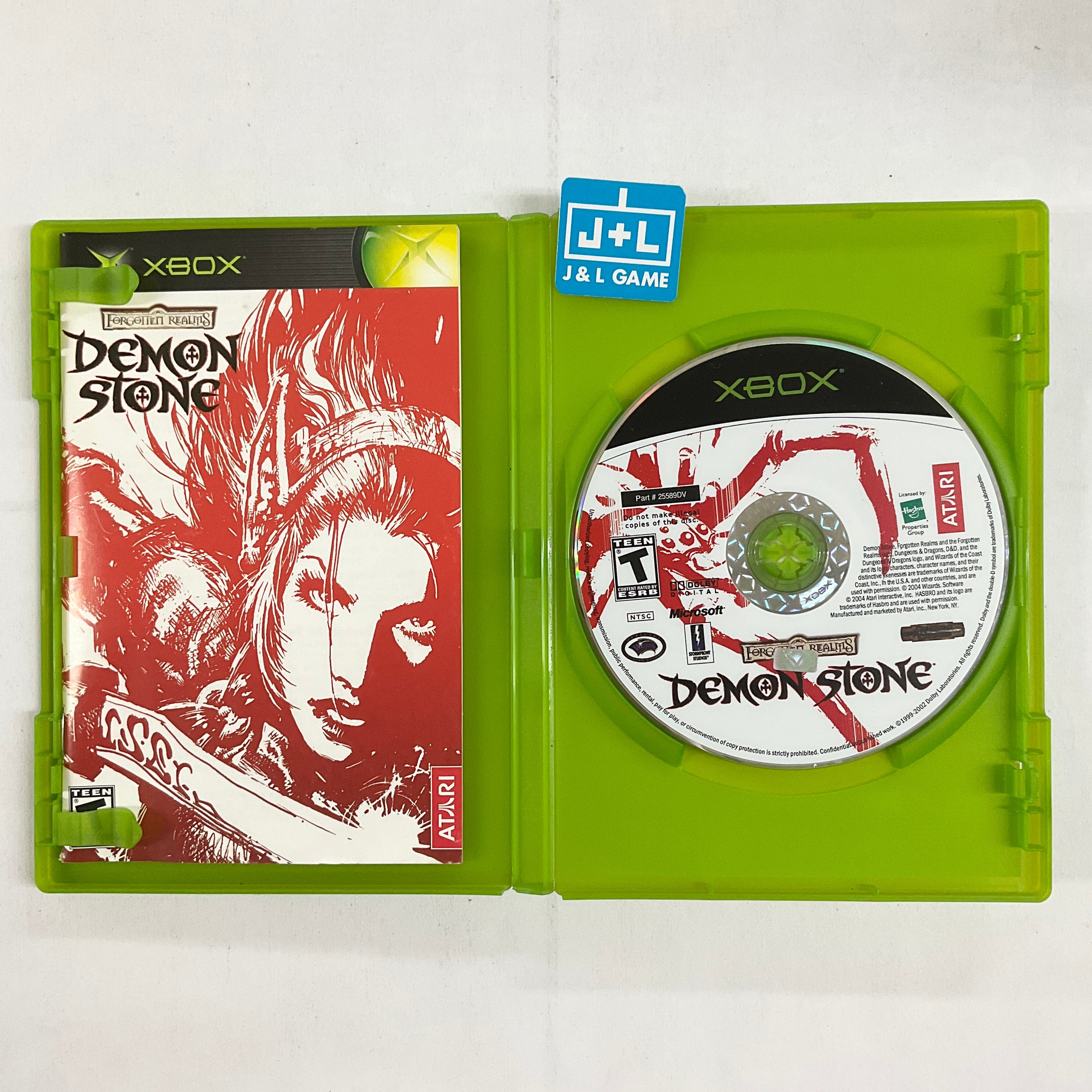 Demon Stone - (XB) Xbox [Pre-Owned] Video Games Atari SA   