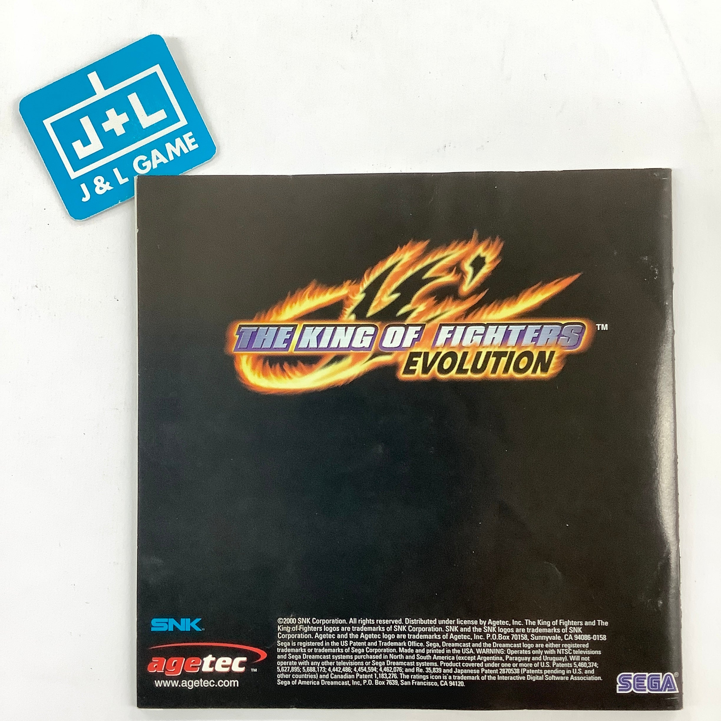 The King of Fighters Evolution - (DC) SEGA Dreamcast [Pre-Owned] Video Games Agetec   